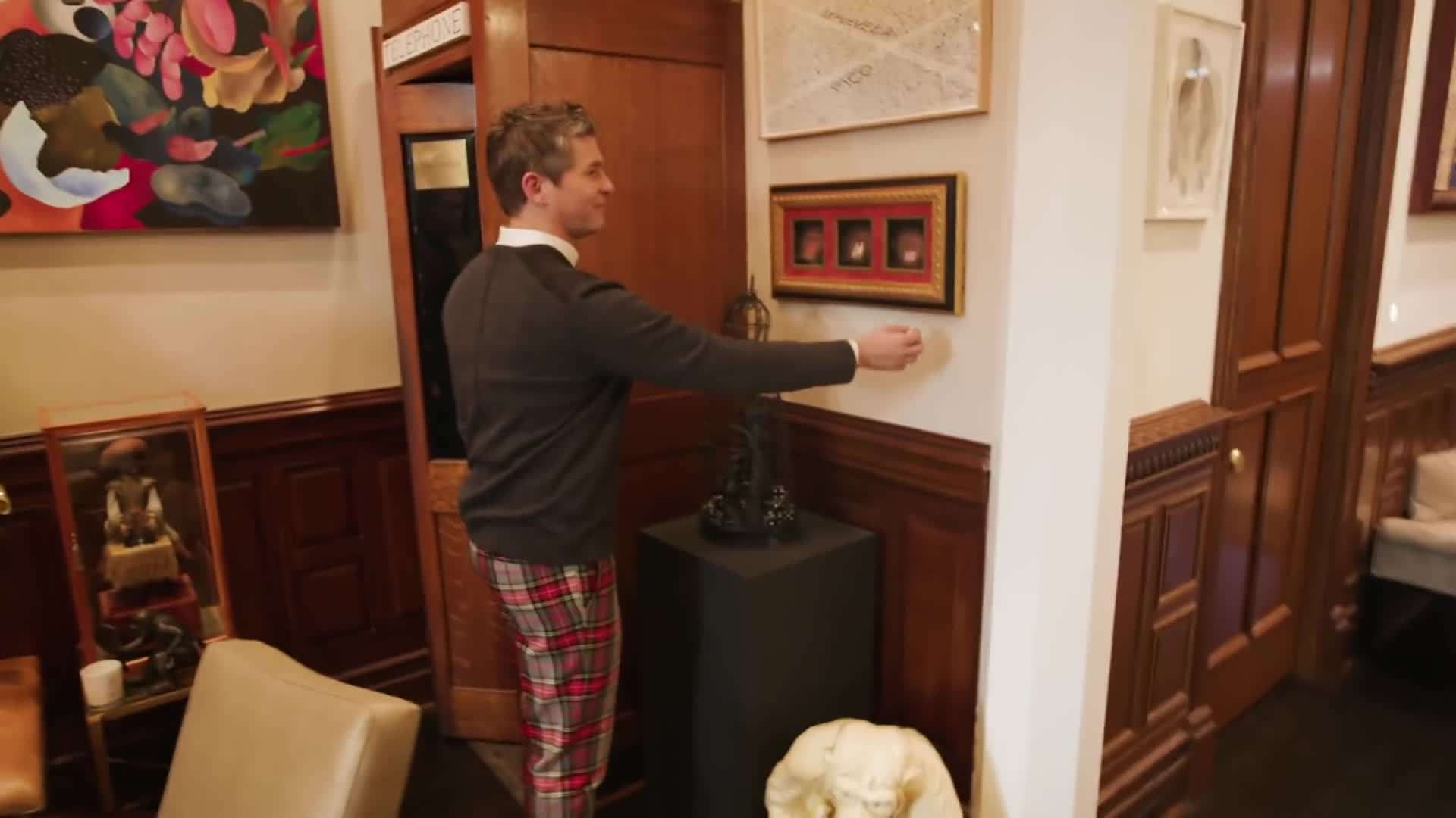 Charming interior of the brownstone