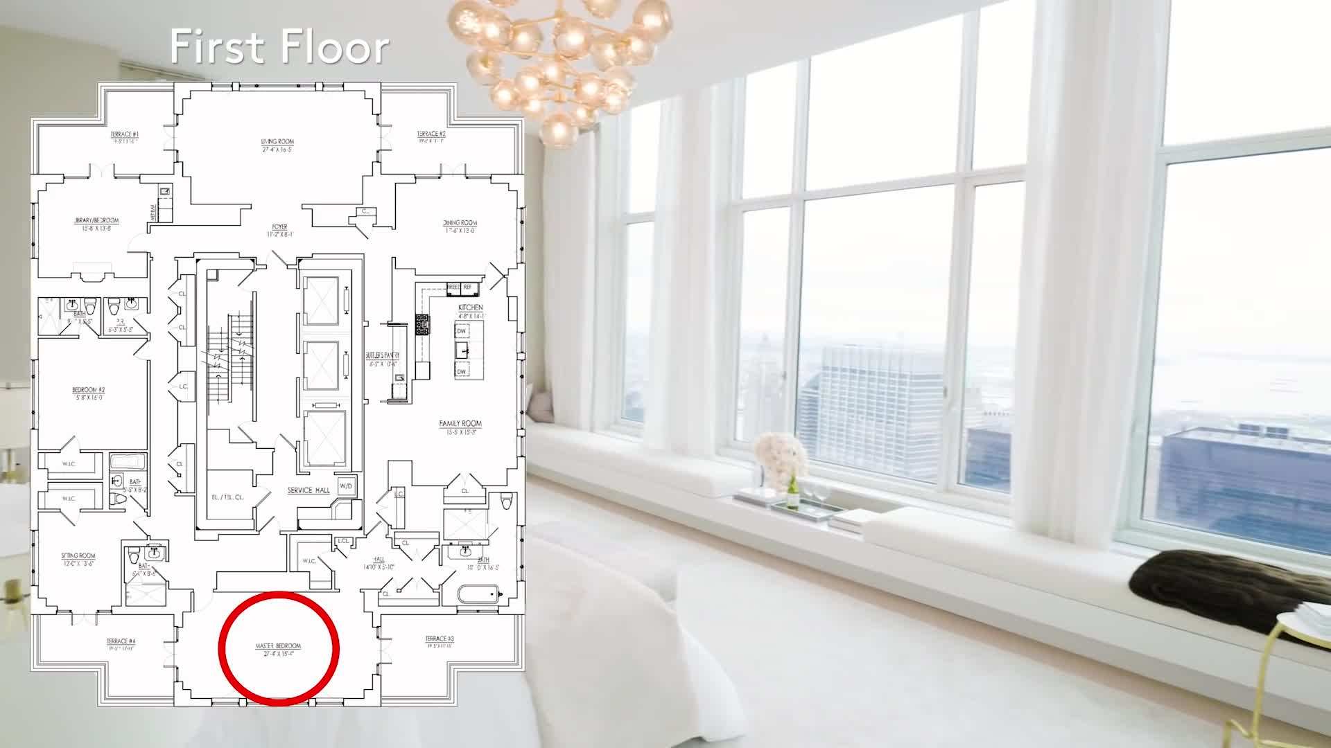 Expansive Master Suite with Panoramic Views