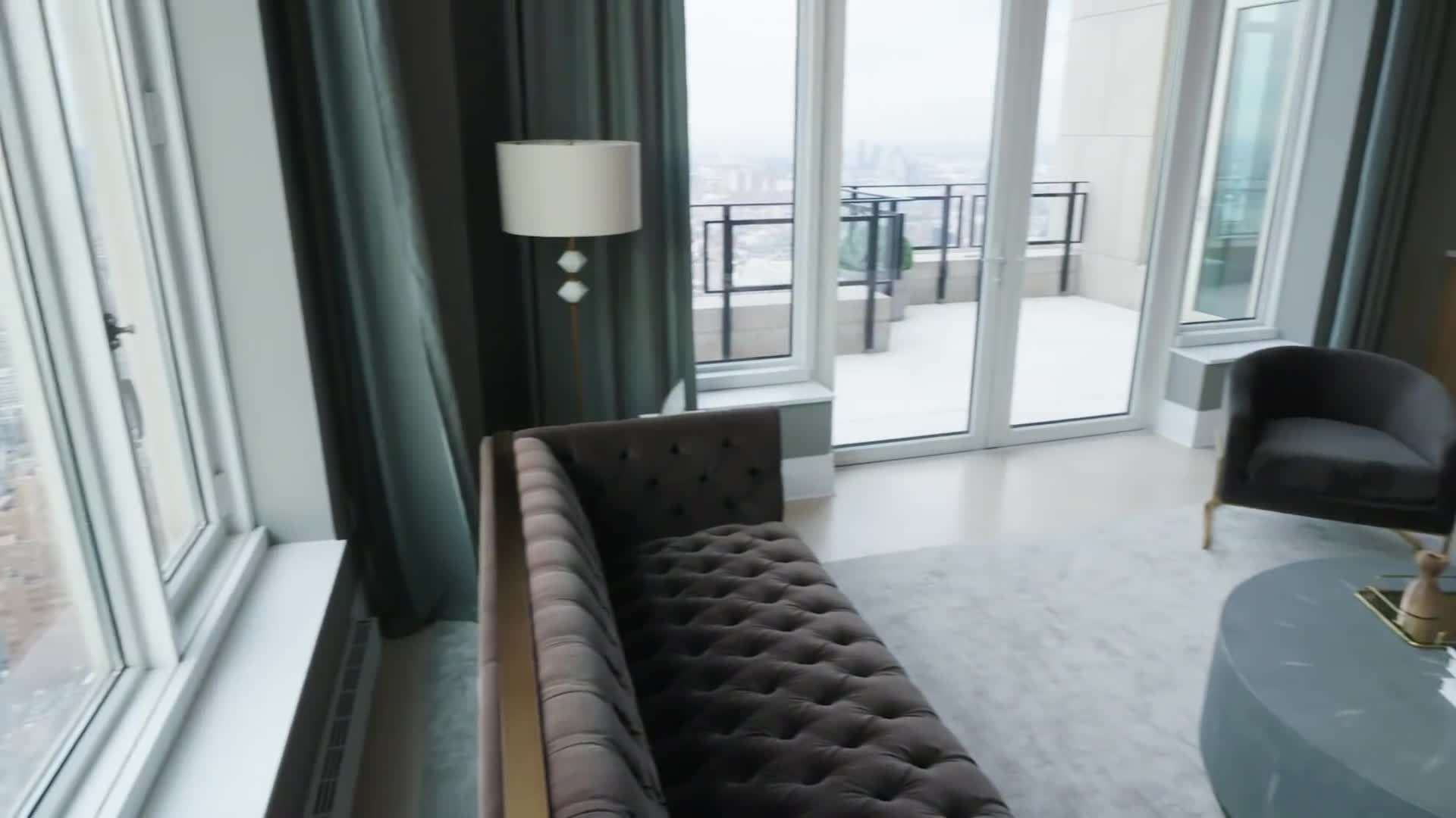 Cozy Library with Fireplace