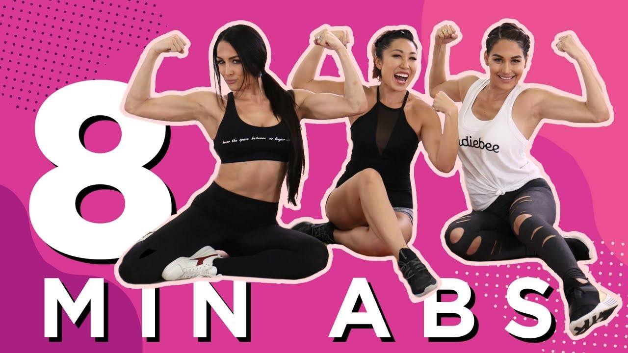 8-Minute At-Home Ab Workout with The Bella Twins: A Fitness Guide for Busy Moms
