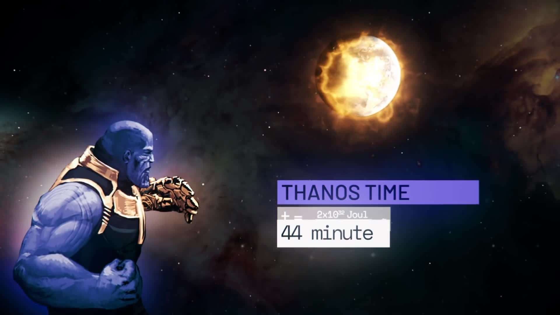 The Battle Begins: Thanos vs The Death Star