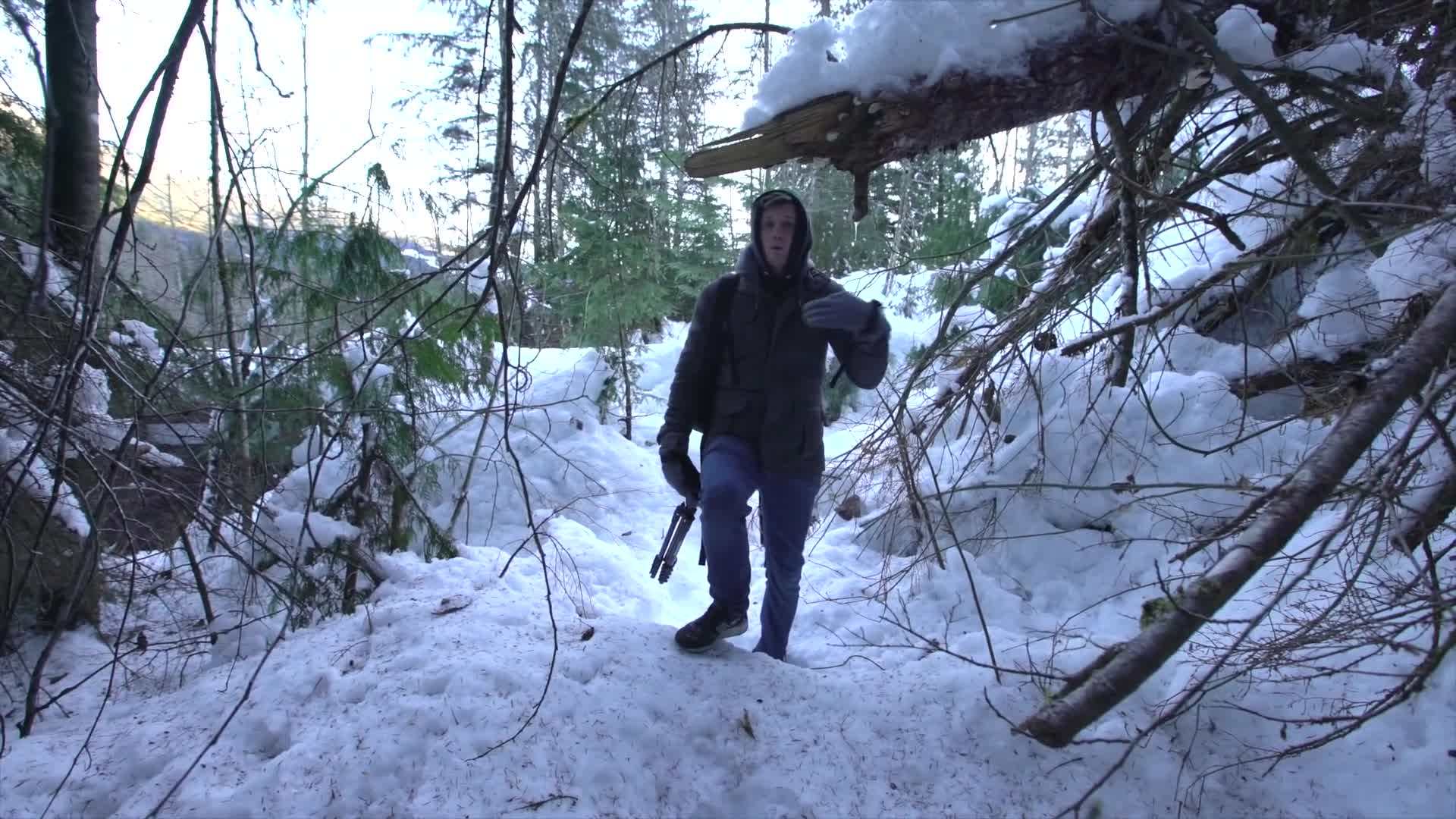 Breathtaking Aerial View of the Hidden Hot Spring