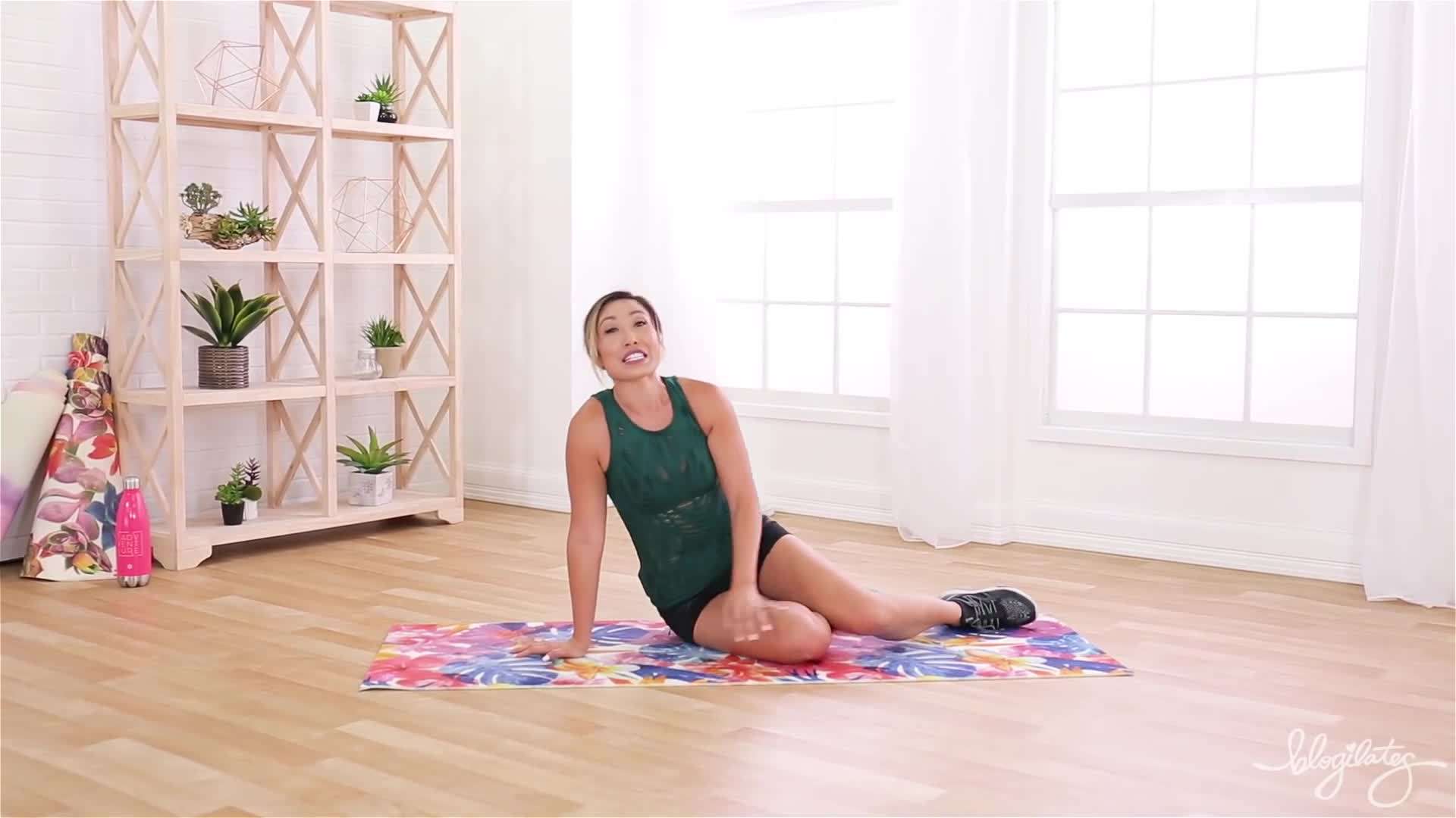 Side plank for abs and obliques