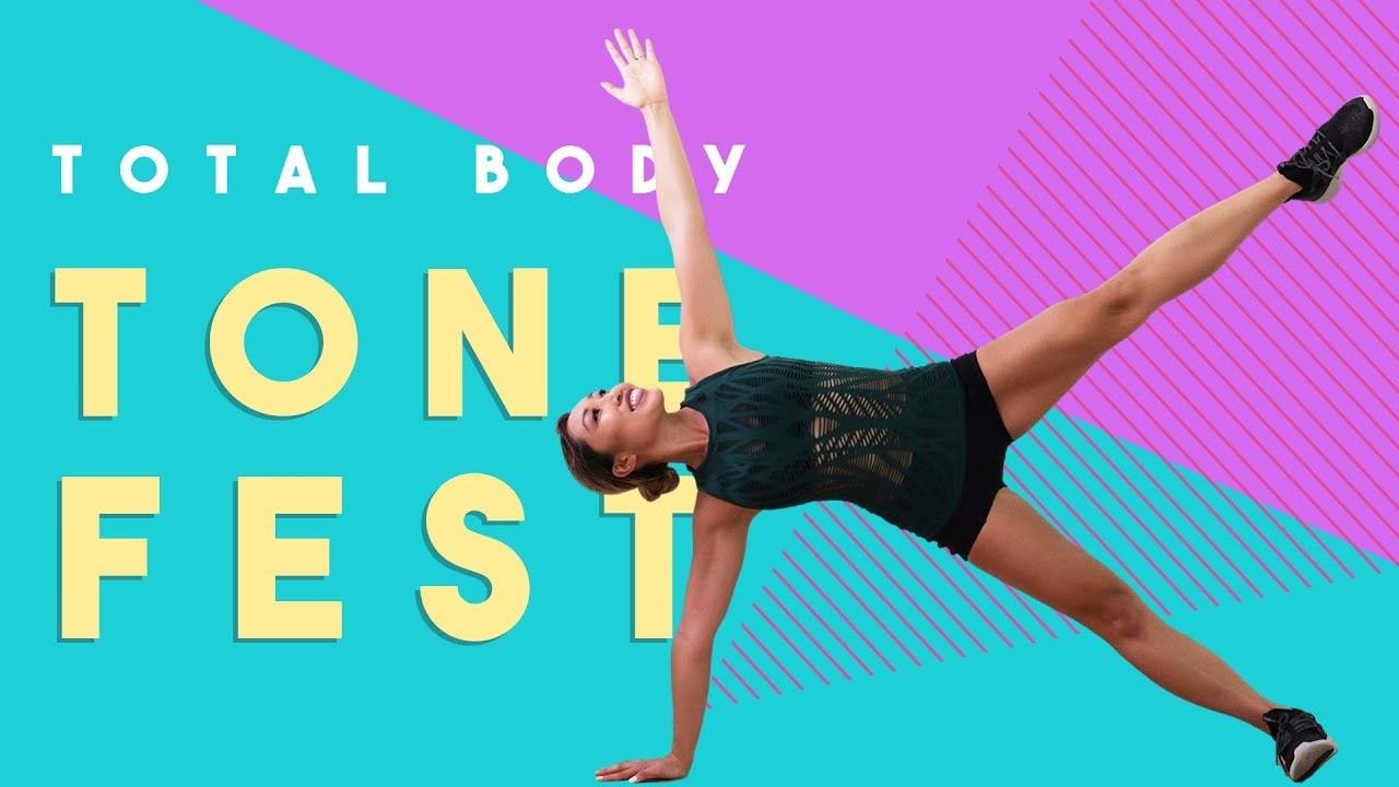 Total Body Tone Fest | Best Apartment-Friendly Workout for Butt, Abs + Arms!