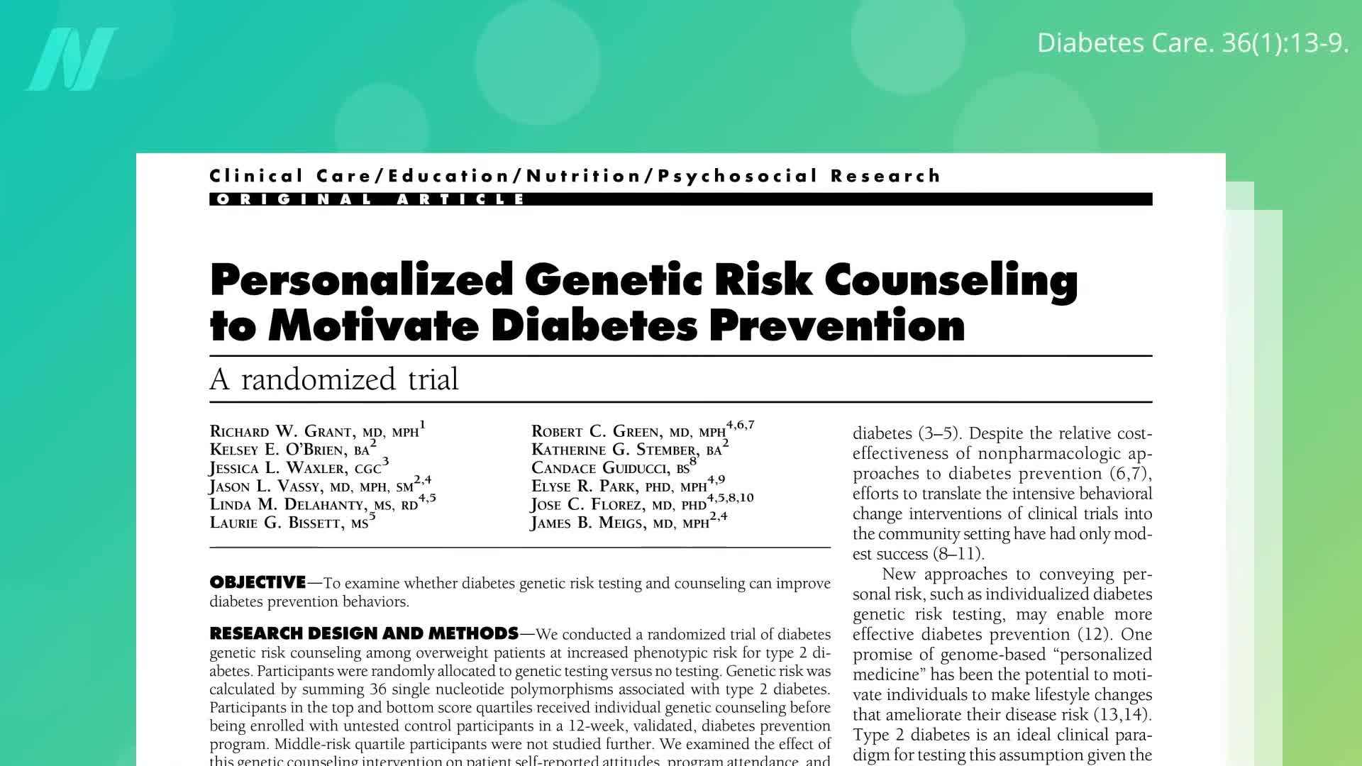 Personalized Nutrition Insights