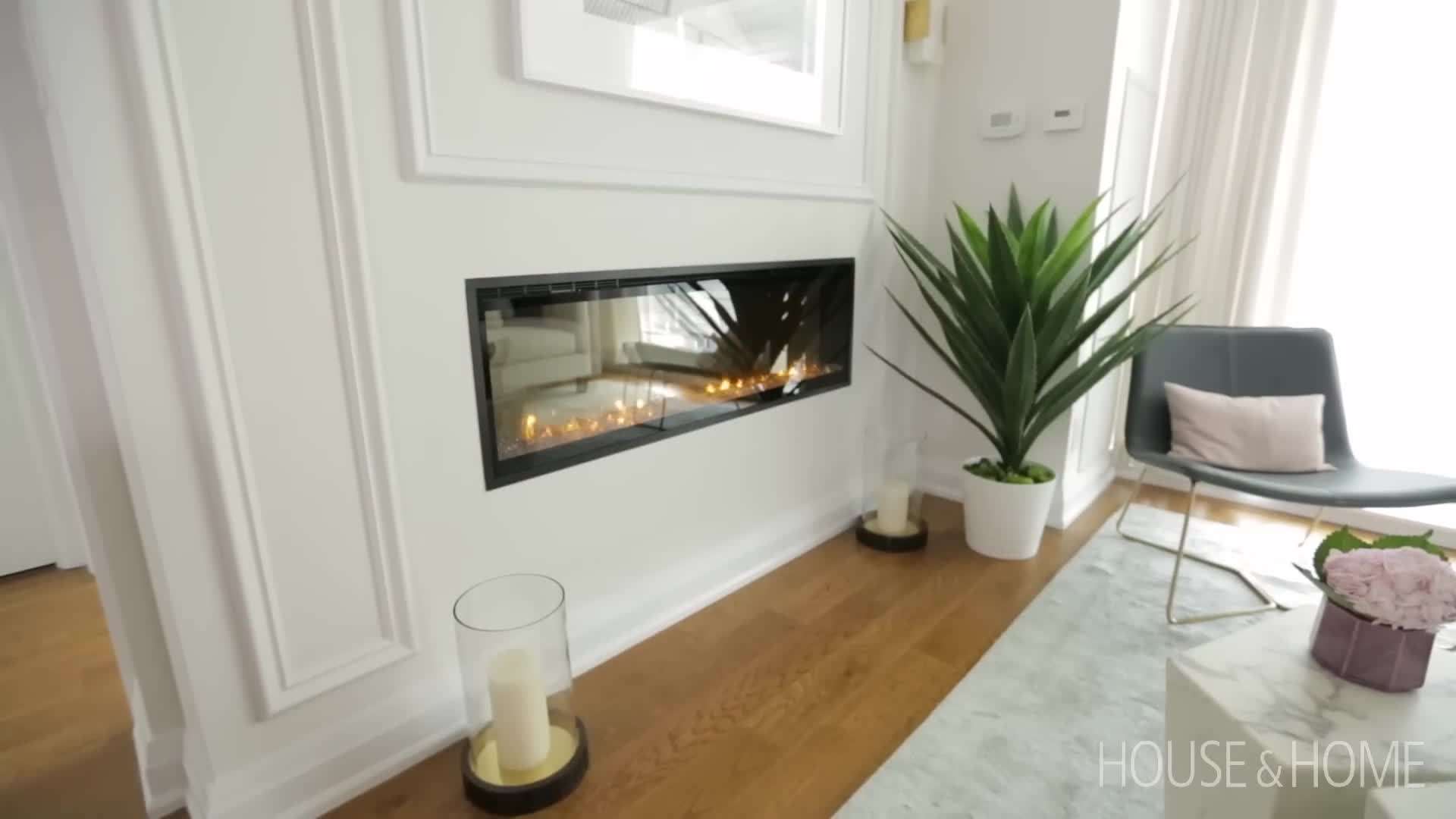 Custom-built Fireplace