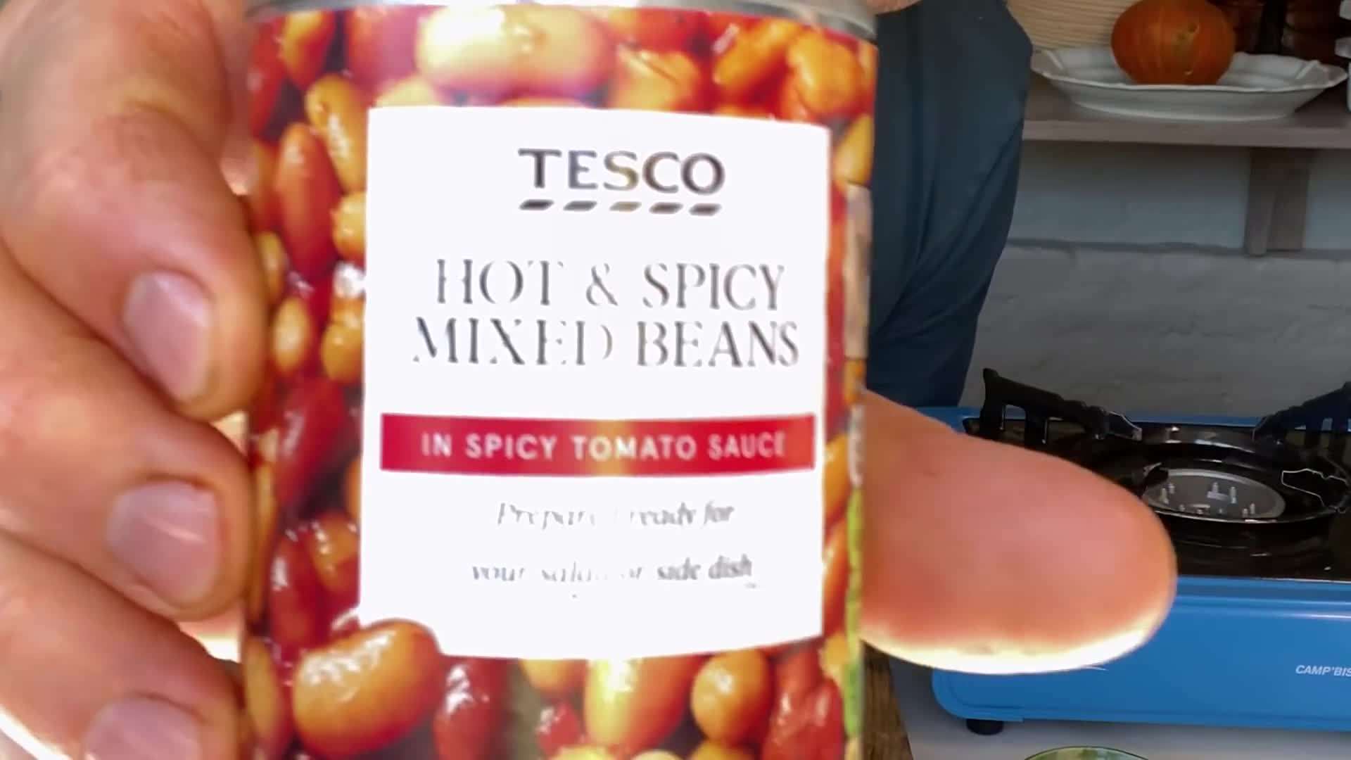 Adding Beans and Passata to the Mixture