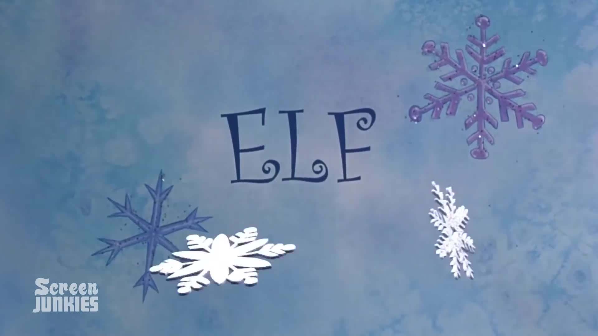 Buddy the Elf embarking on his journey