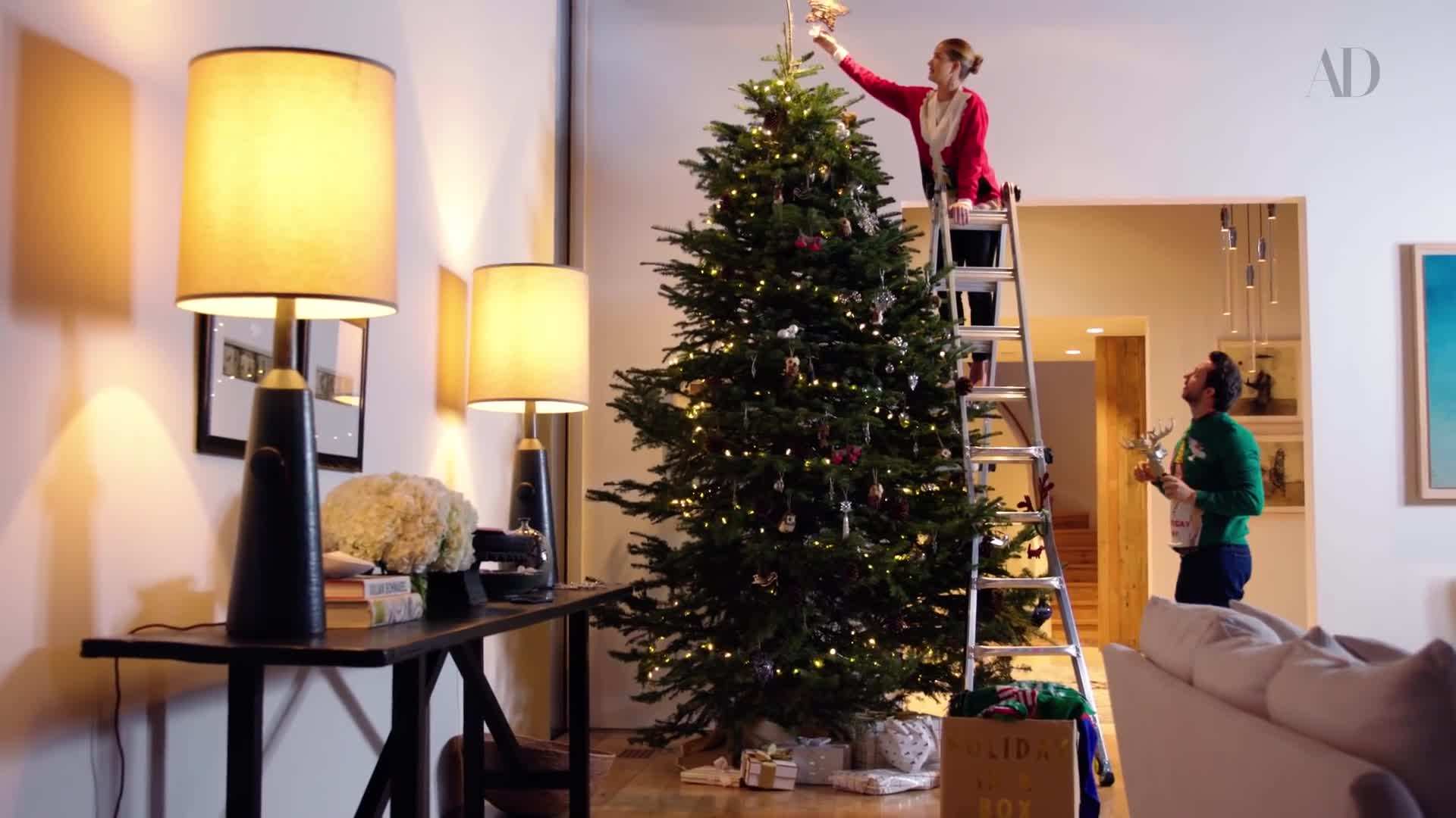 Wicker Star Tree Topper