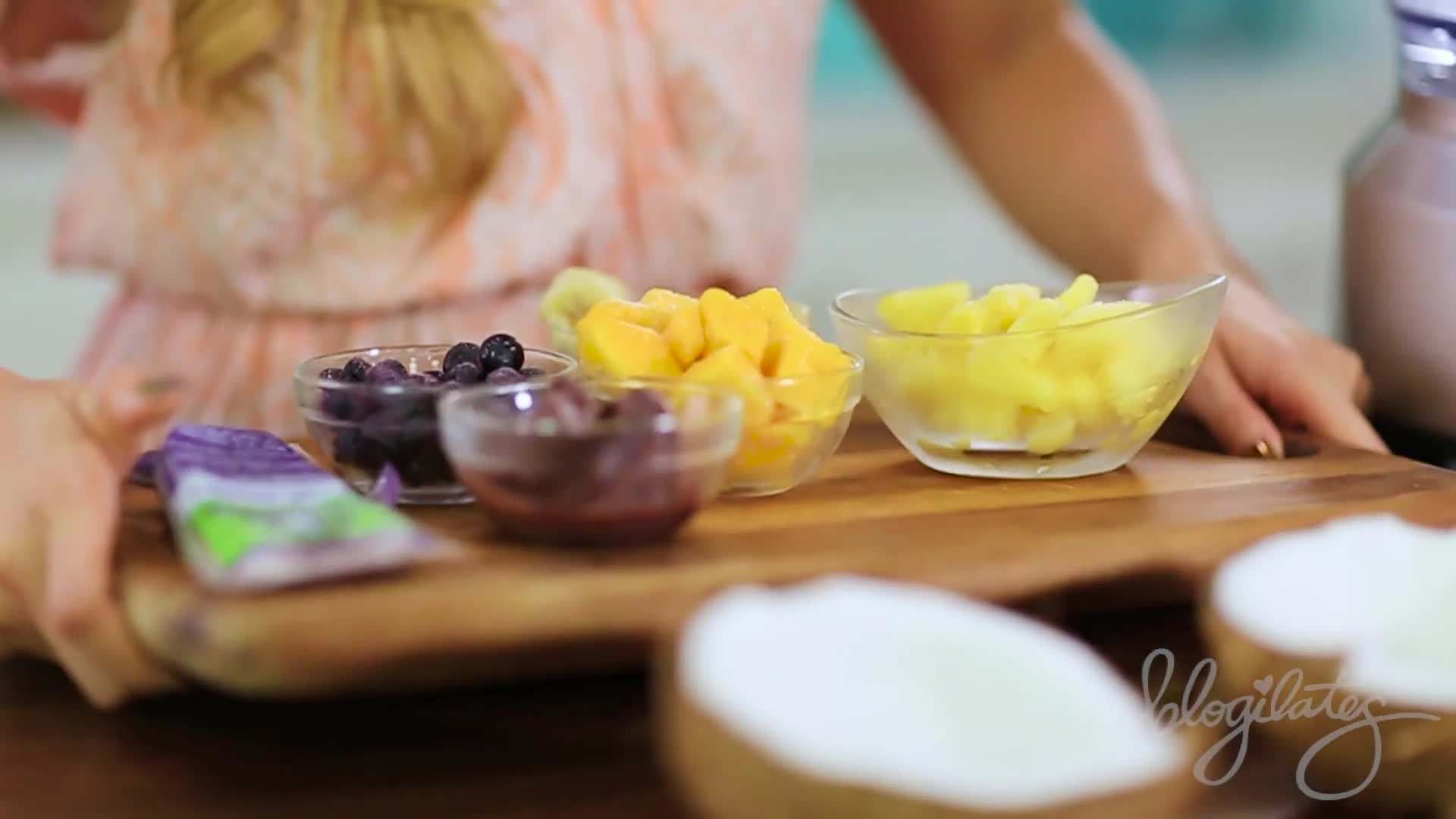 Fresh Coconut Shell for Acai Bowl