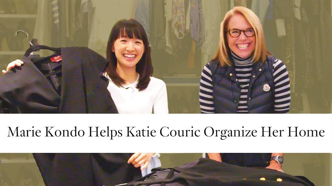 Marie Kondo's Expert Tips on Organizing Your Home: A Guide to Decluttering with Katie Couric