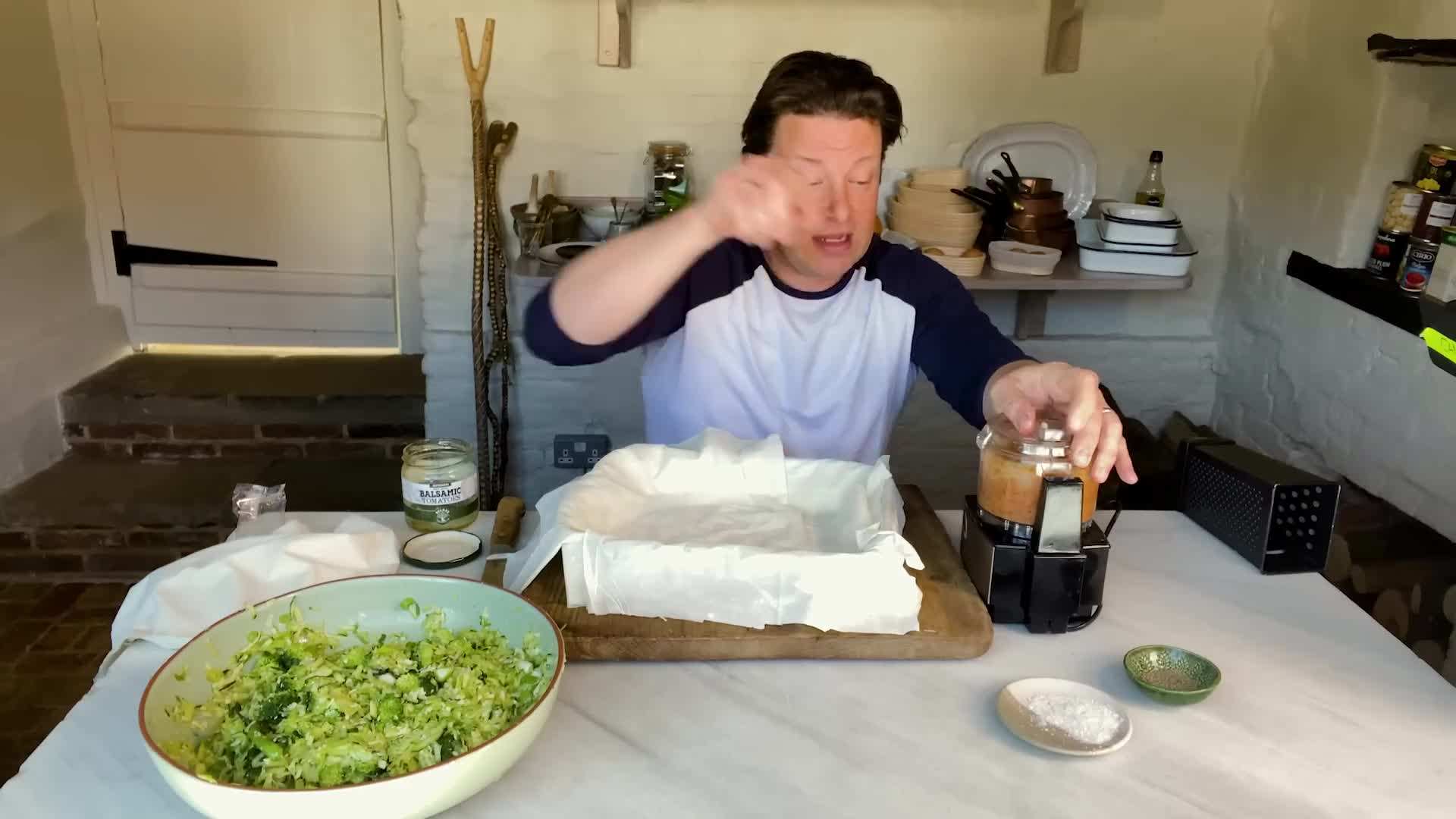 Seasoning the Quiche Mixture