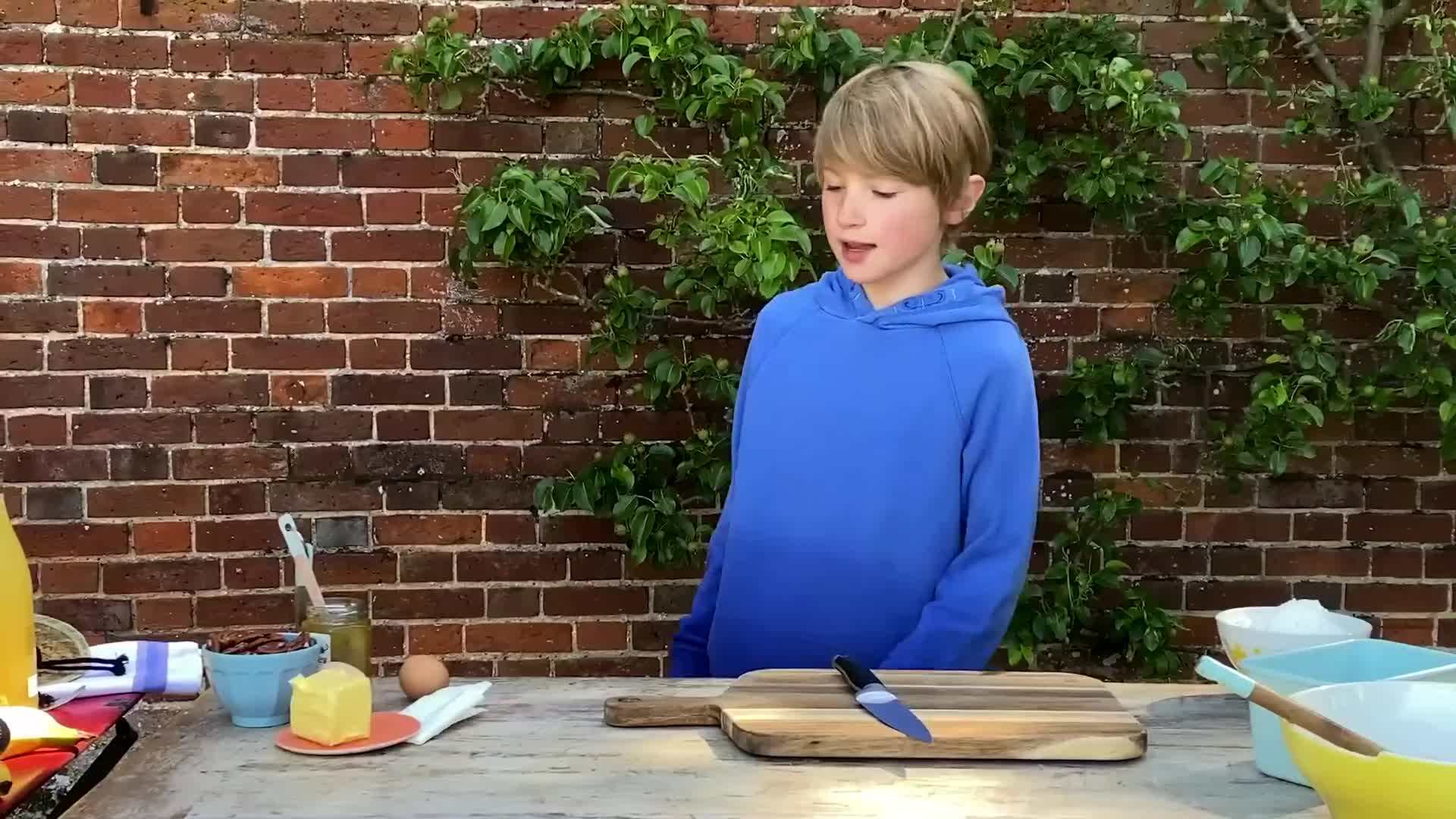 Greasing the Baking Tin