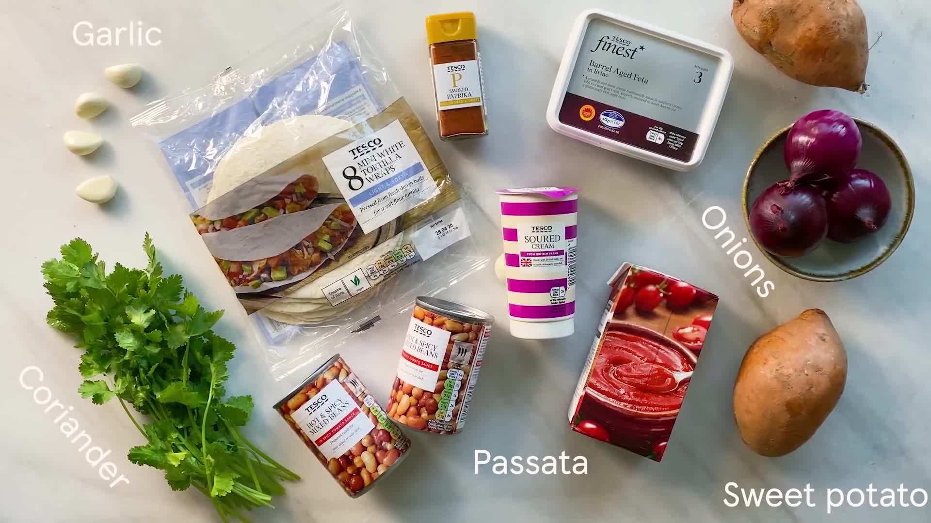 Prepping the Sweet Potatoes with Smoked Paprika