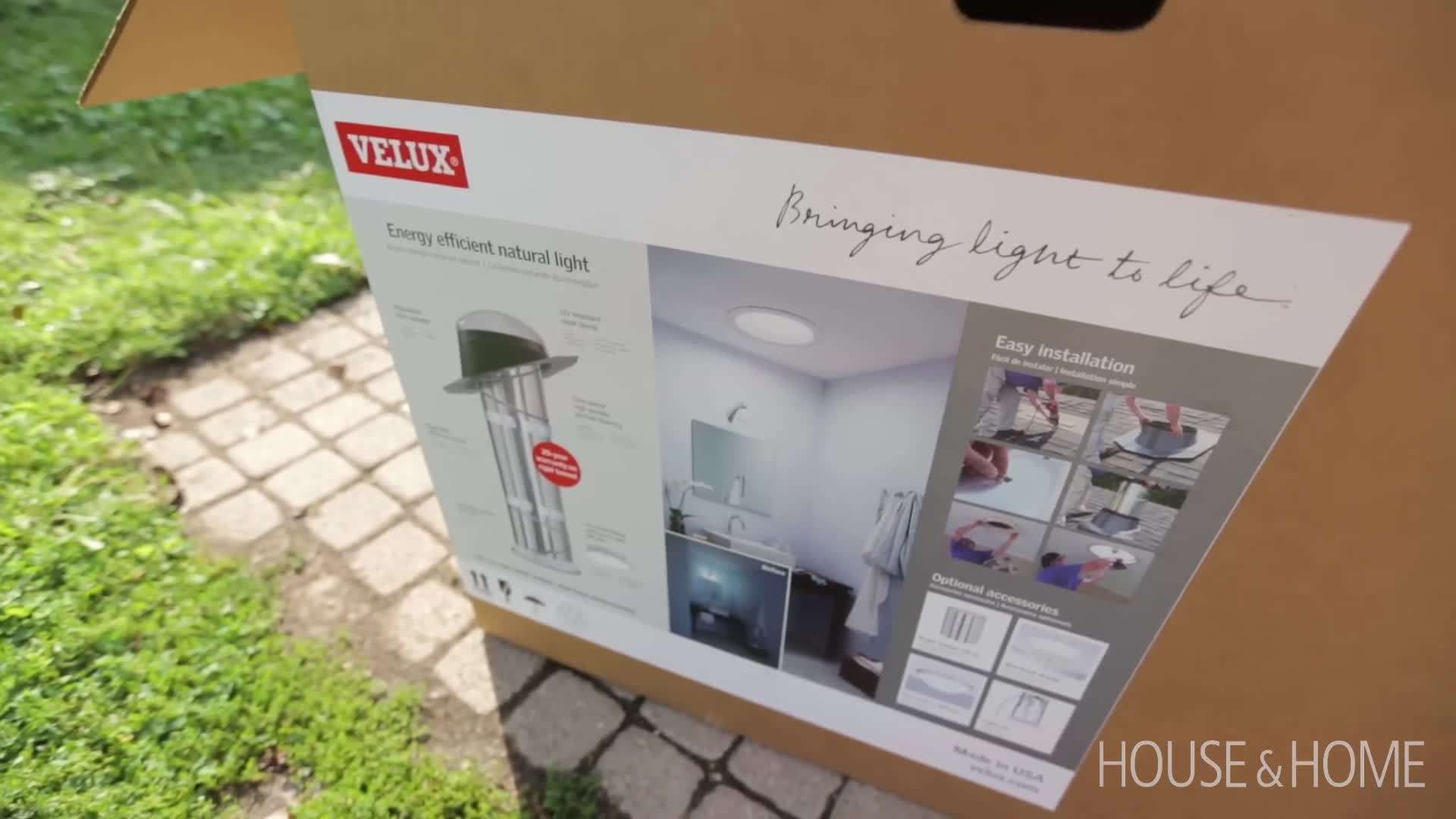 Velux Sun Tunnel Installation