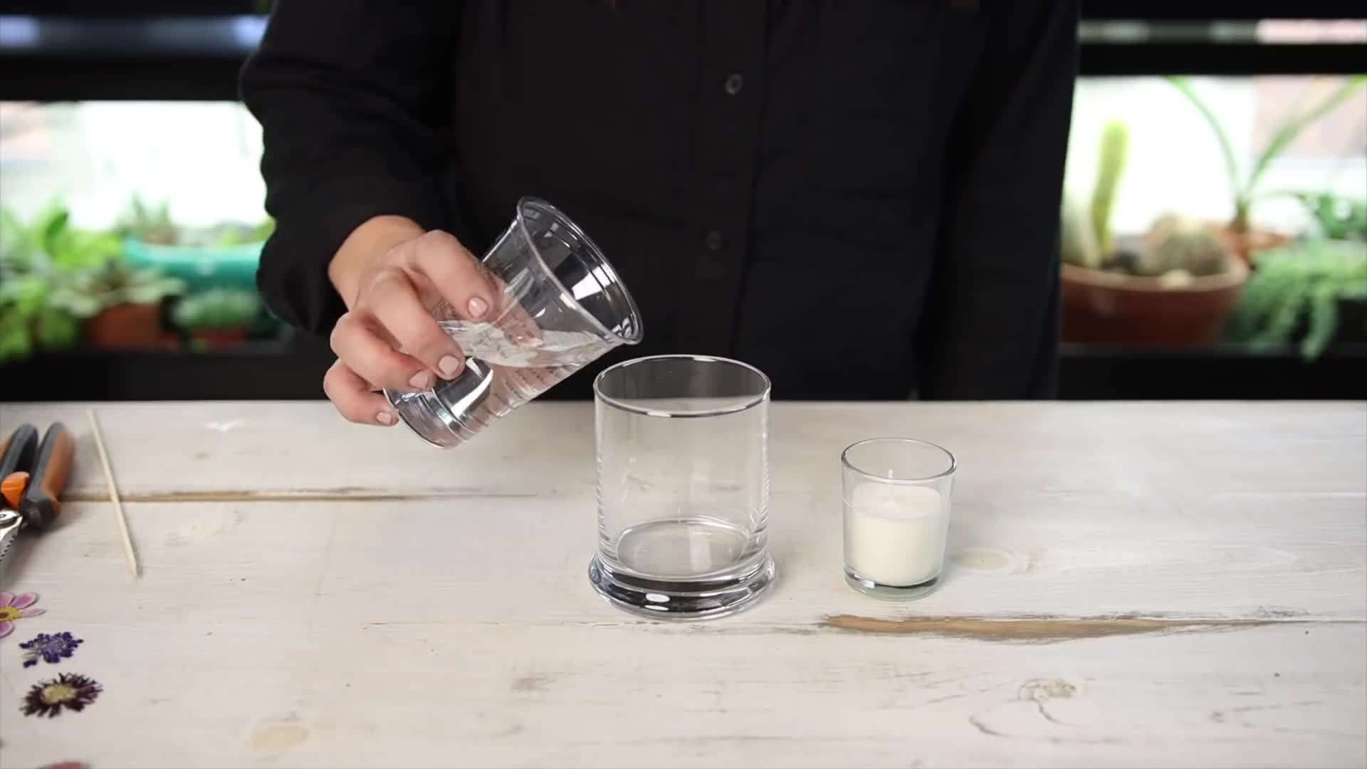 Dollar Store Candle Holders