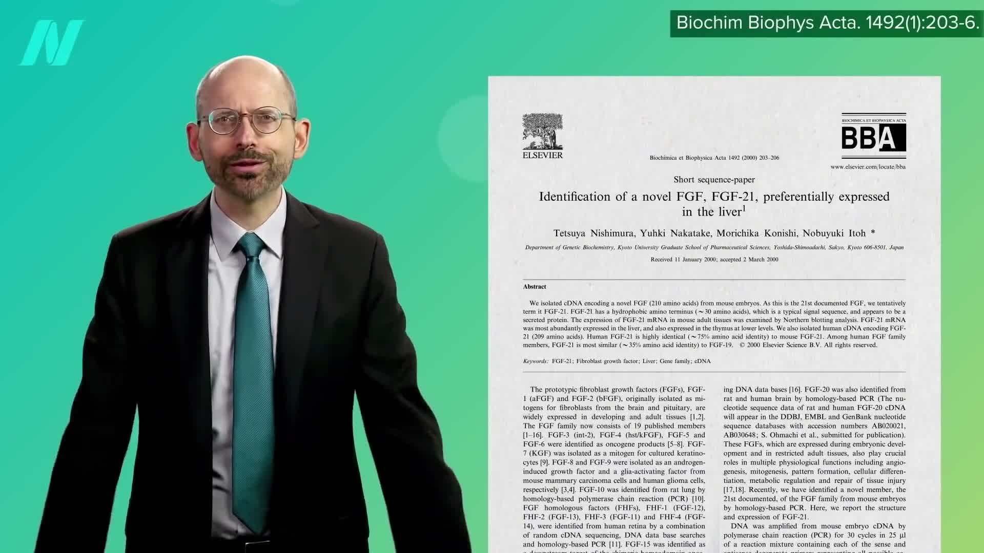 Discovery of FGF21 Hormone