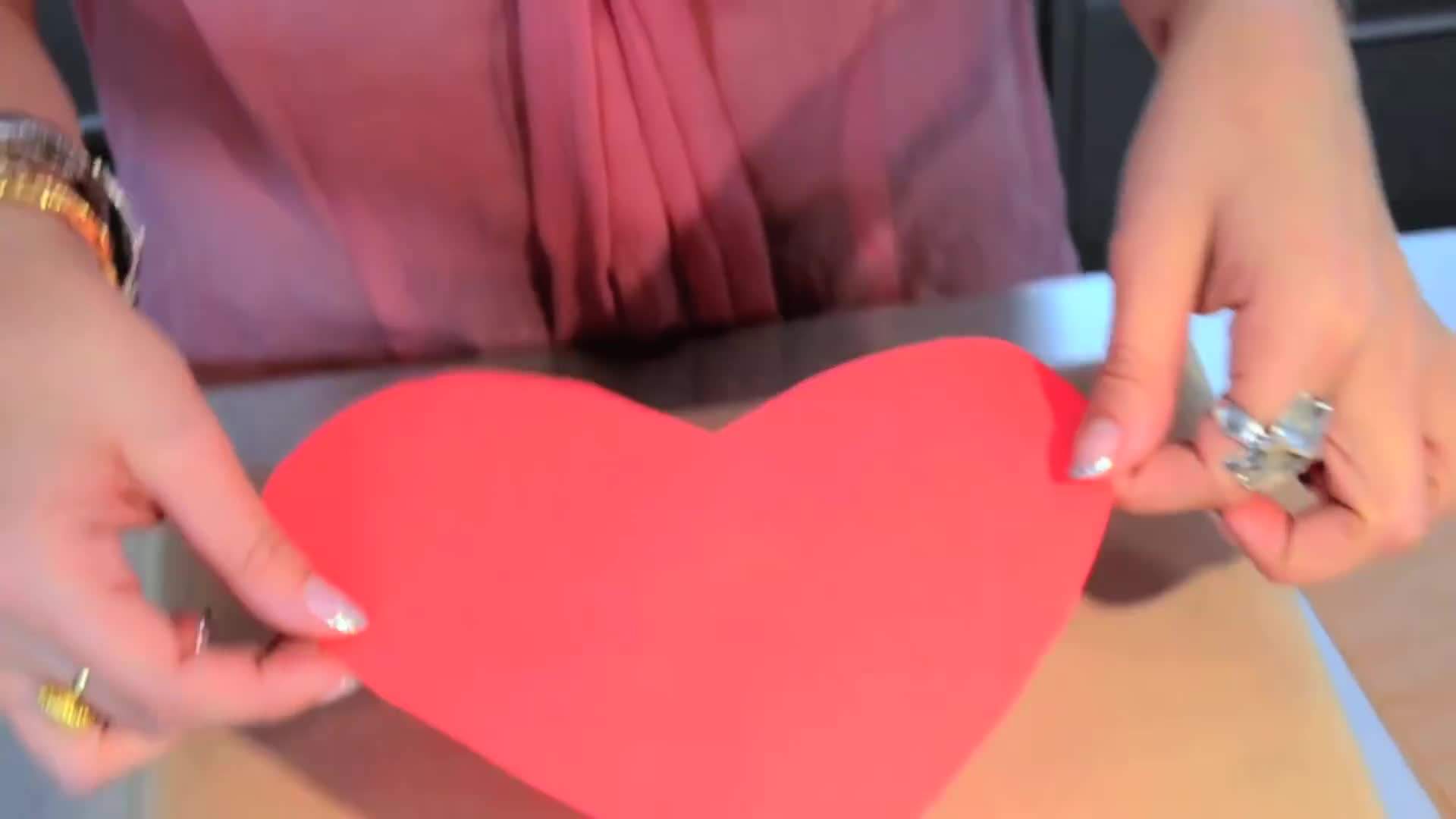 Craft paper-covered shoebox with tissue paper