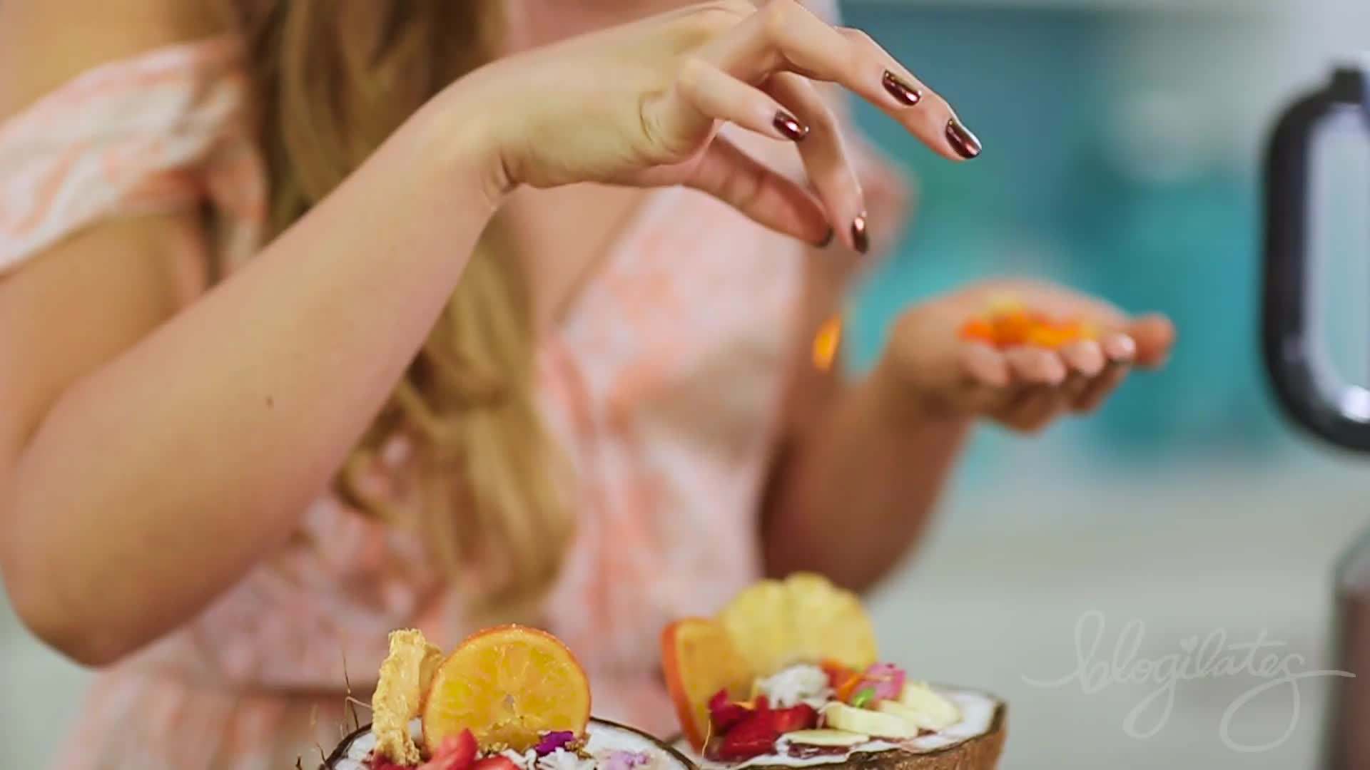 Decorative Acai Bowl Toppings