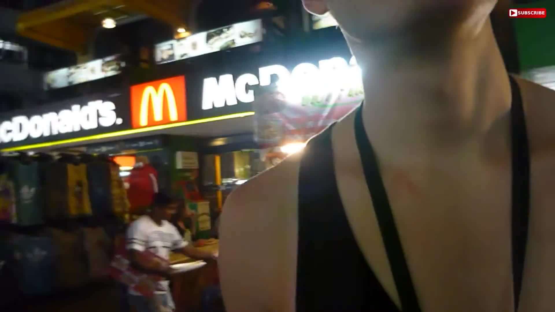 Bustling Nightlife of Khao San Road