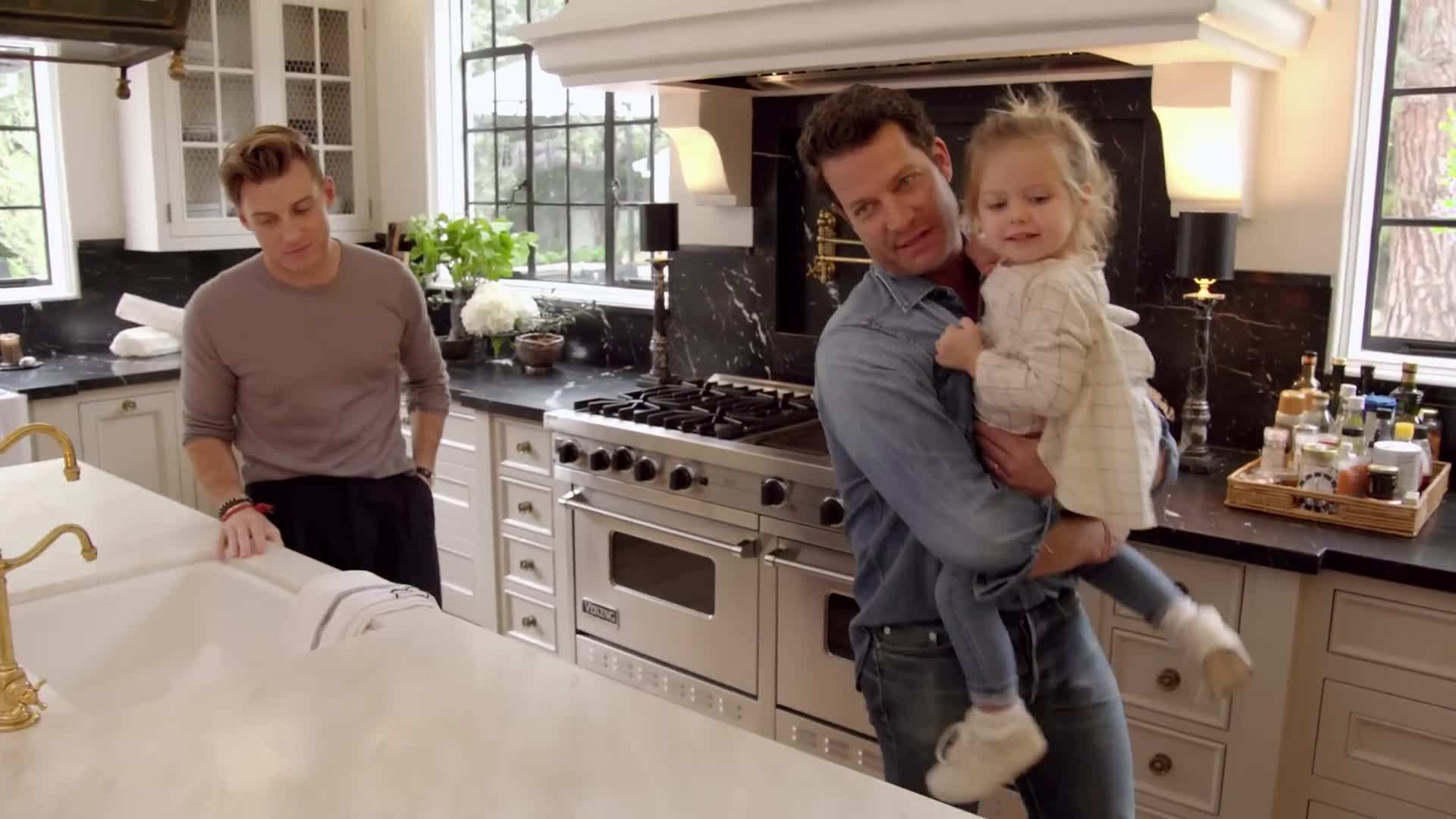 Family Room Connected to Kitchen