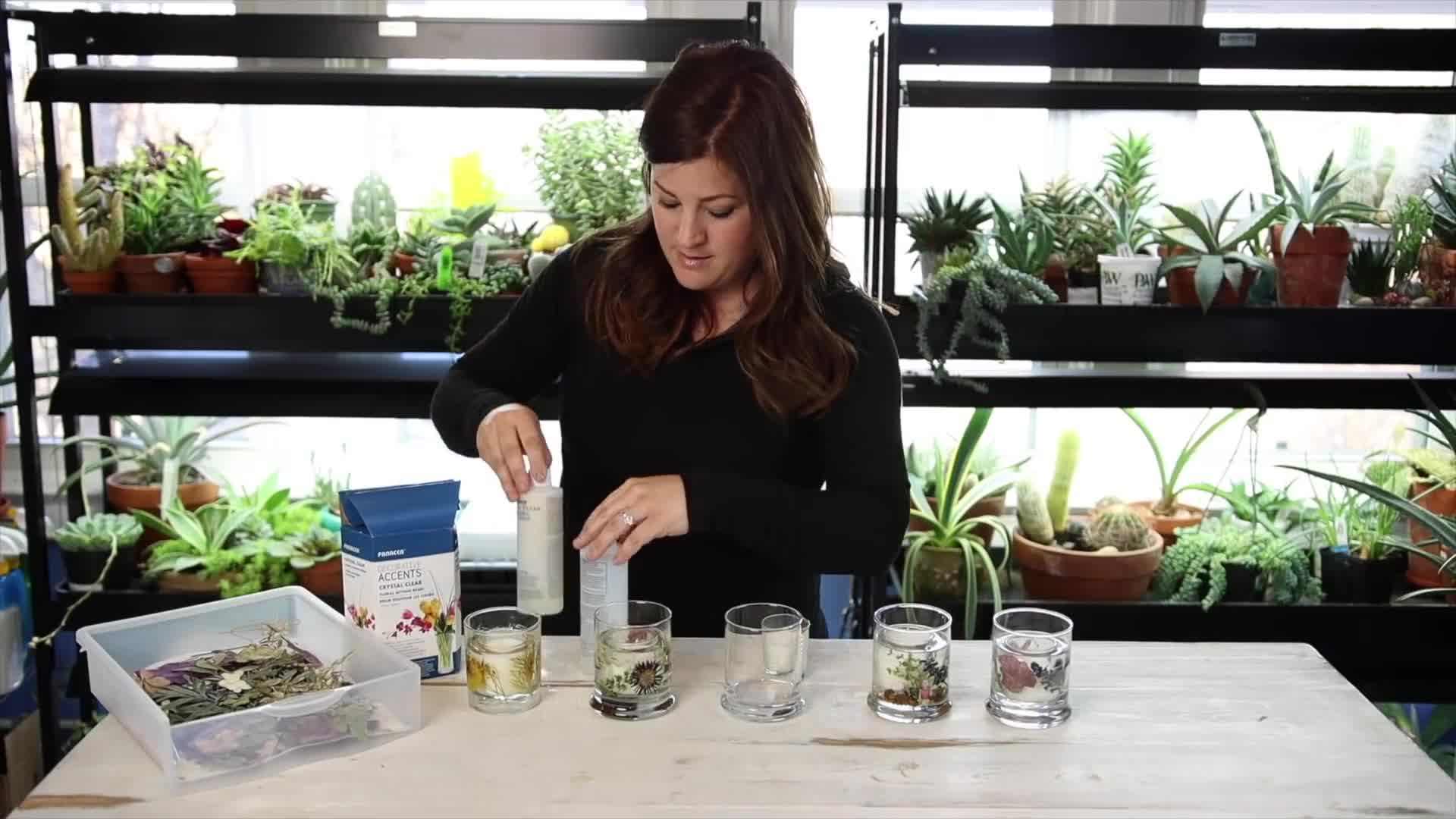 Floral Setting Resin