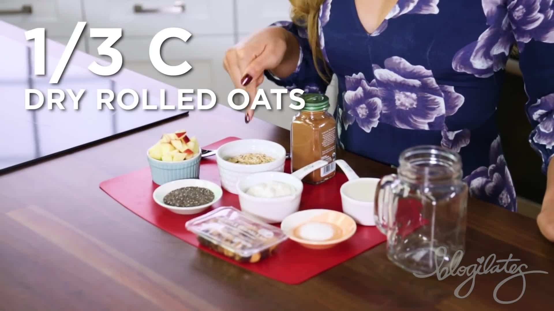 Apple Pie Oats Preparation