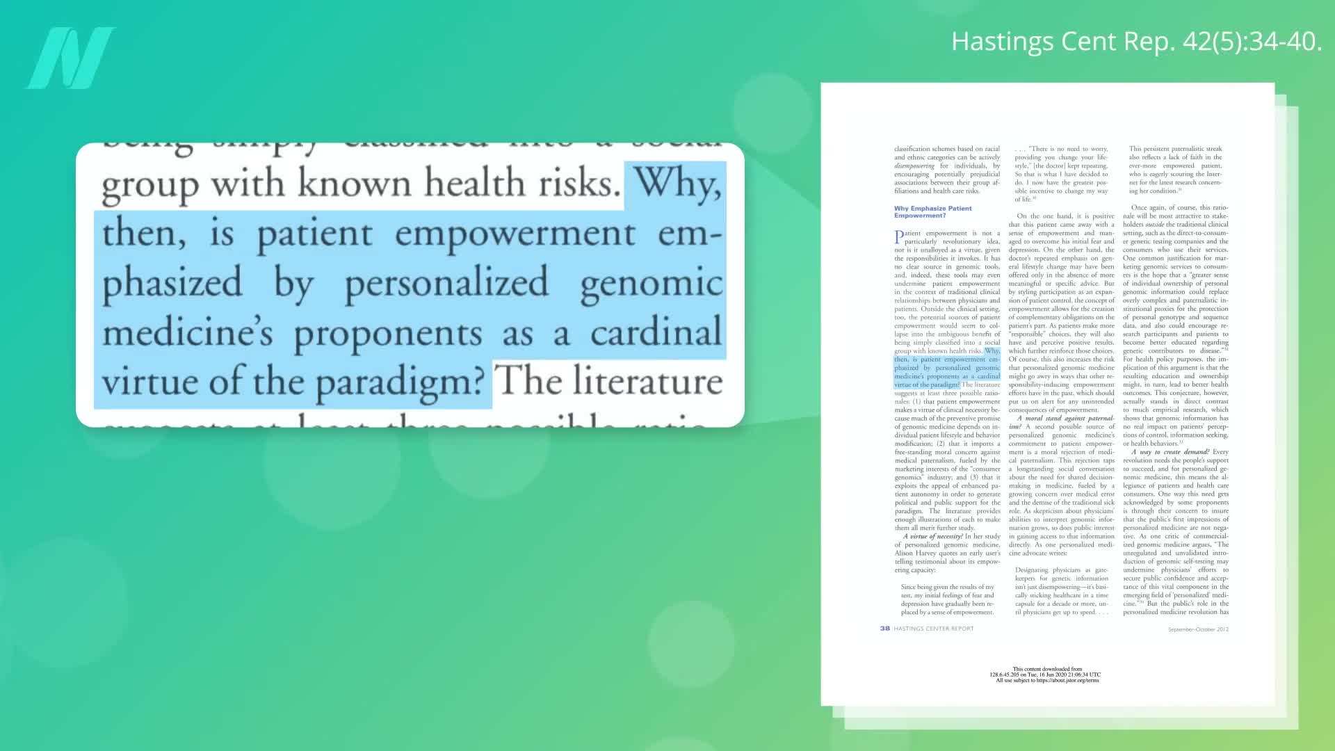 Genetic Risk Counseling