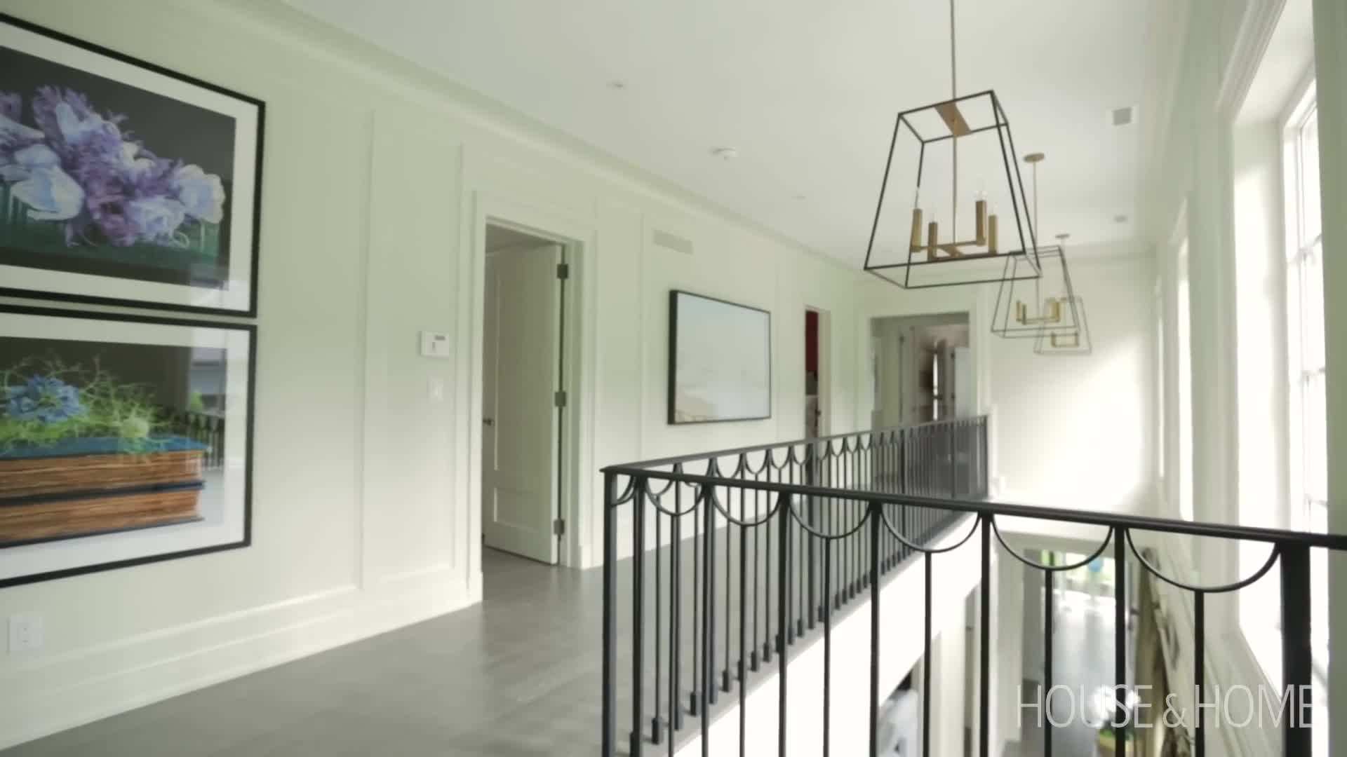 Dark Grey-Blue Bedroom Design