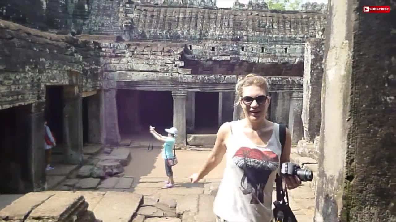 Elephant Carvings at Bayon Temple
