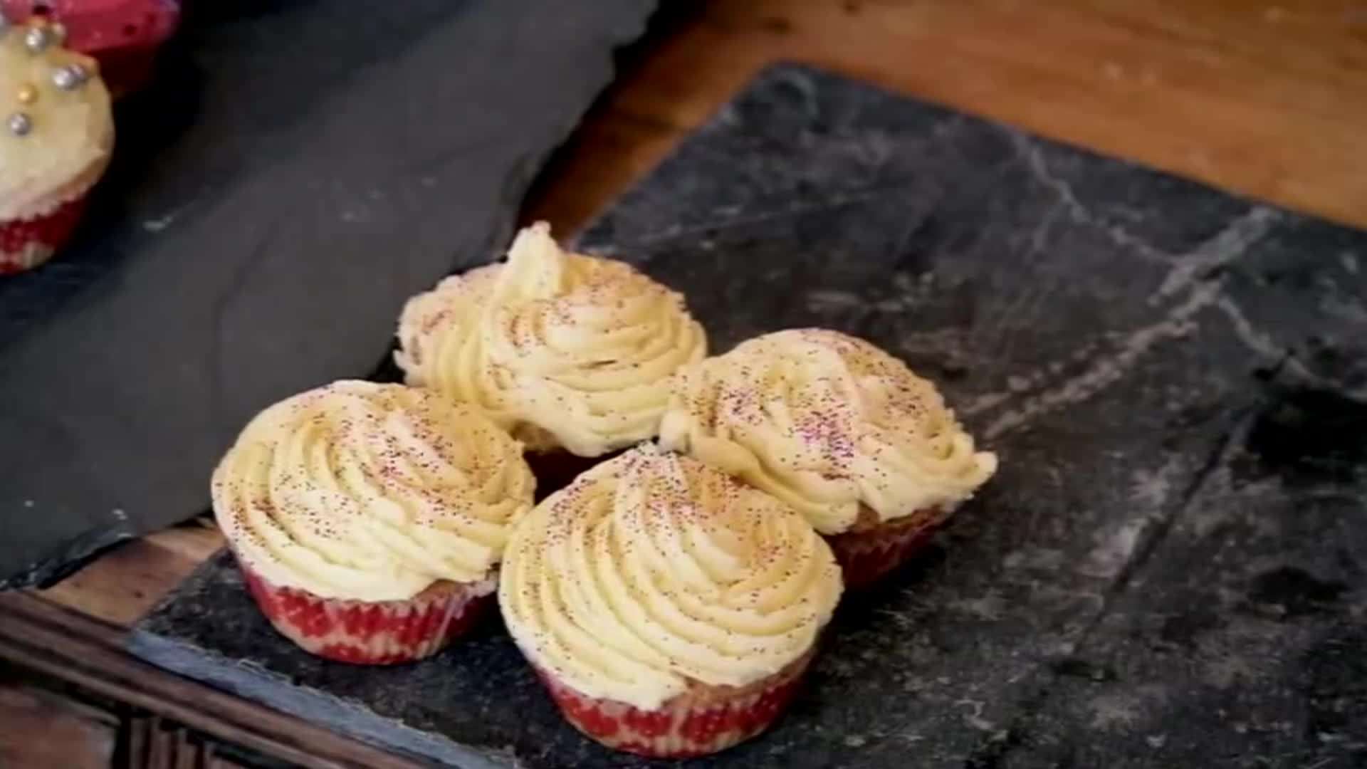 Inmates showcasing their culinary creations