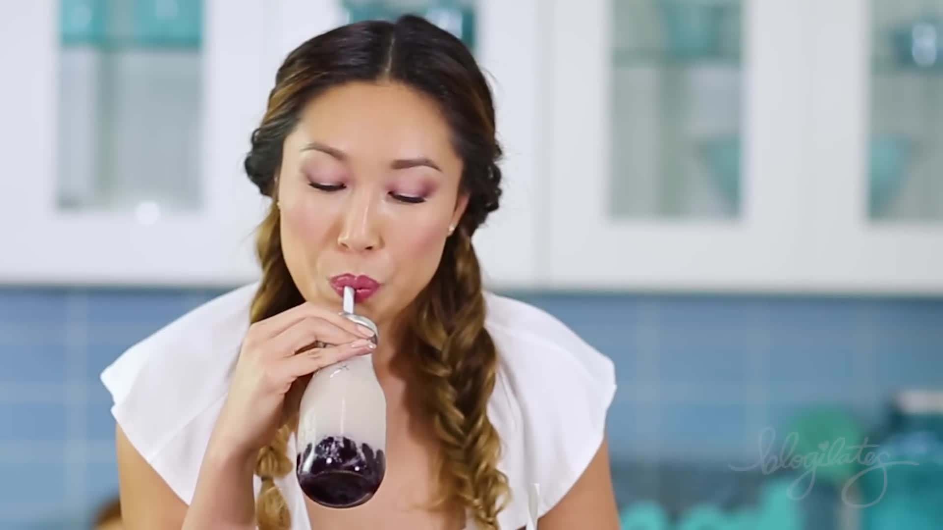 Savoring the Lavender-Infused Milkshake