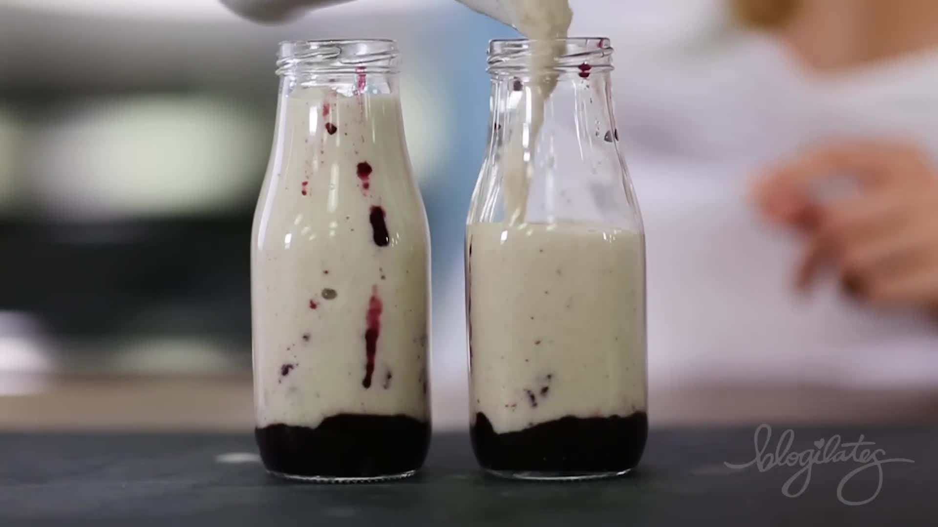 Blending the Creamy Cashew Milkshake Base