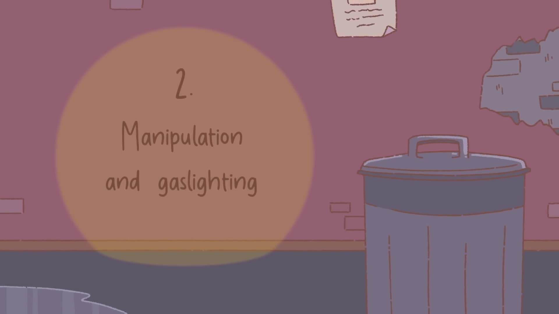 Visual representation of a sociopath manipulating others