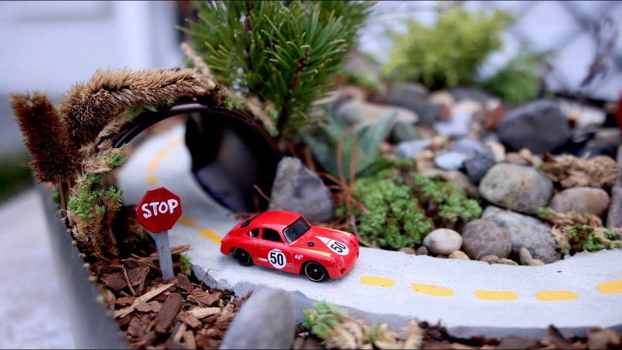Creating a Hot Wheels Miniature Garden: A Fun and Supervised Project