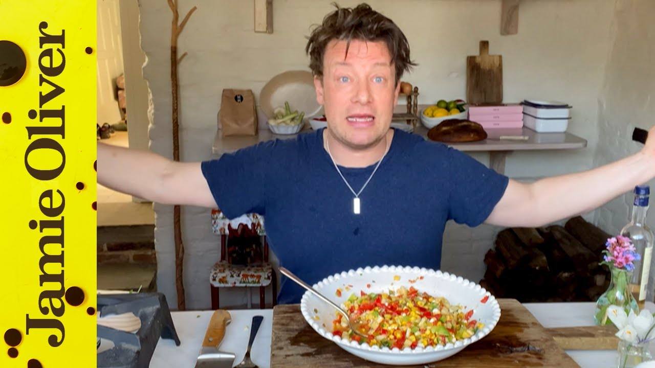 Delicious Homemade Salsa Recipe | Jamie Oliver's Cooking Tips