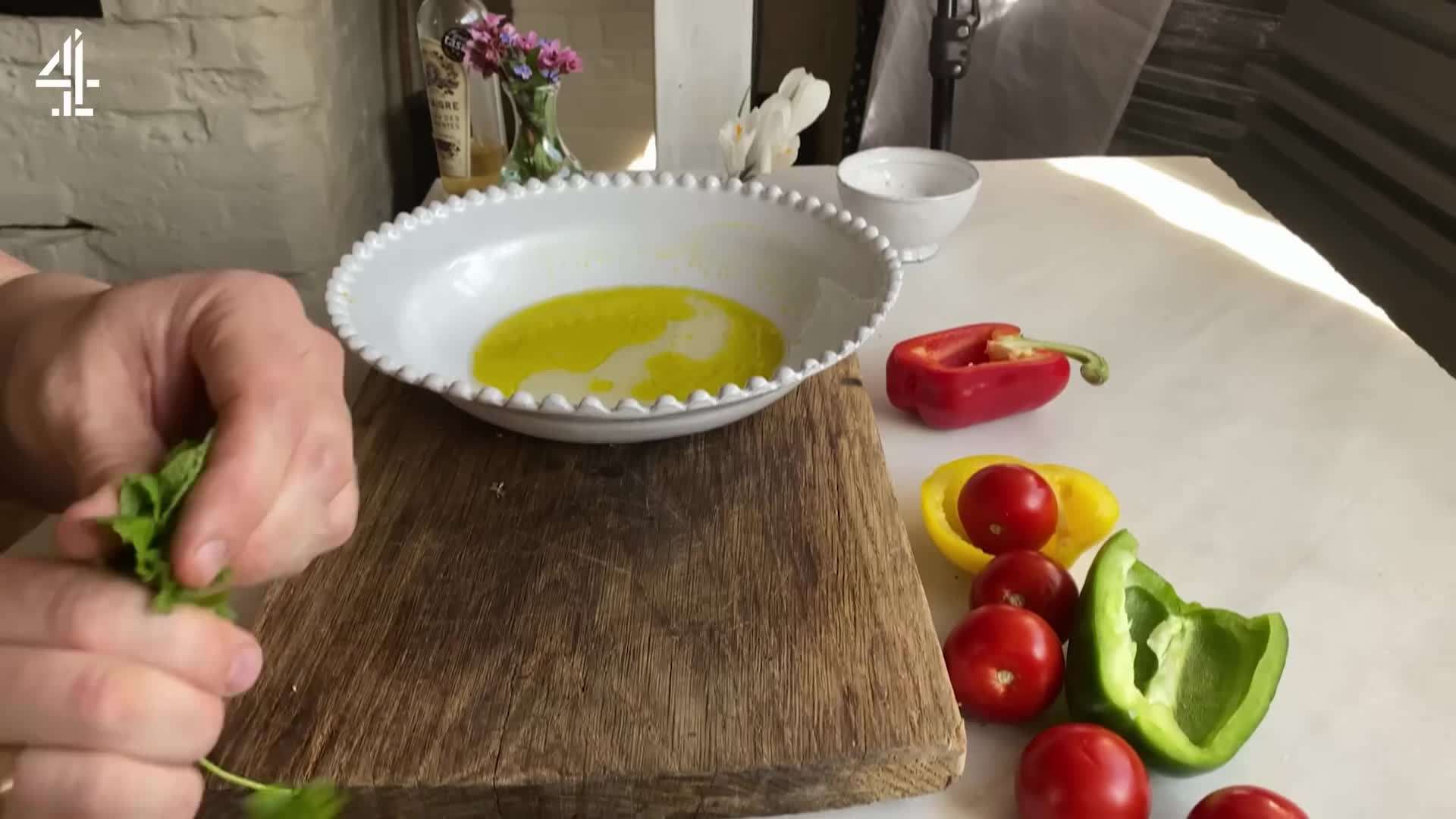 Adding Fresh Herbs to Salsa