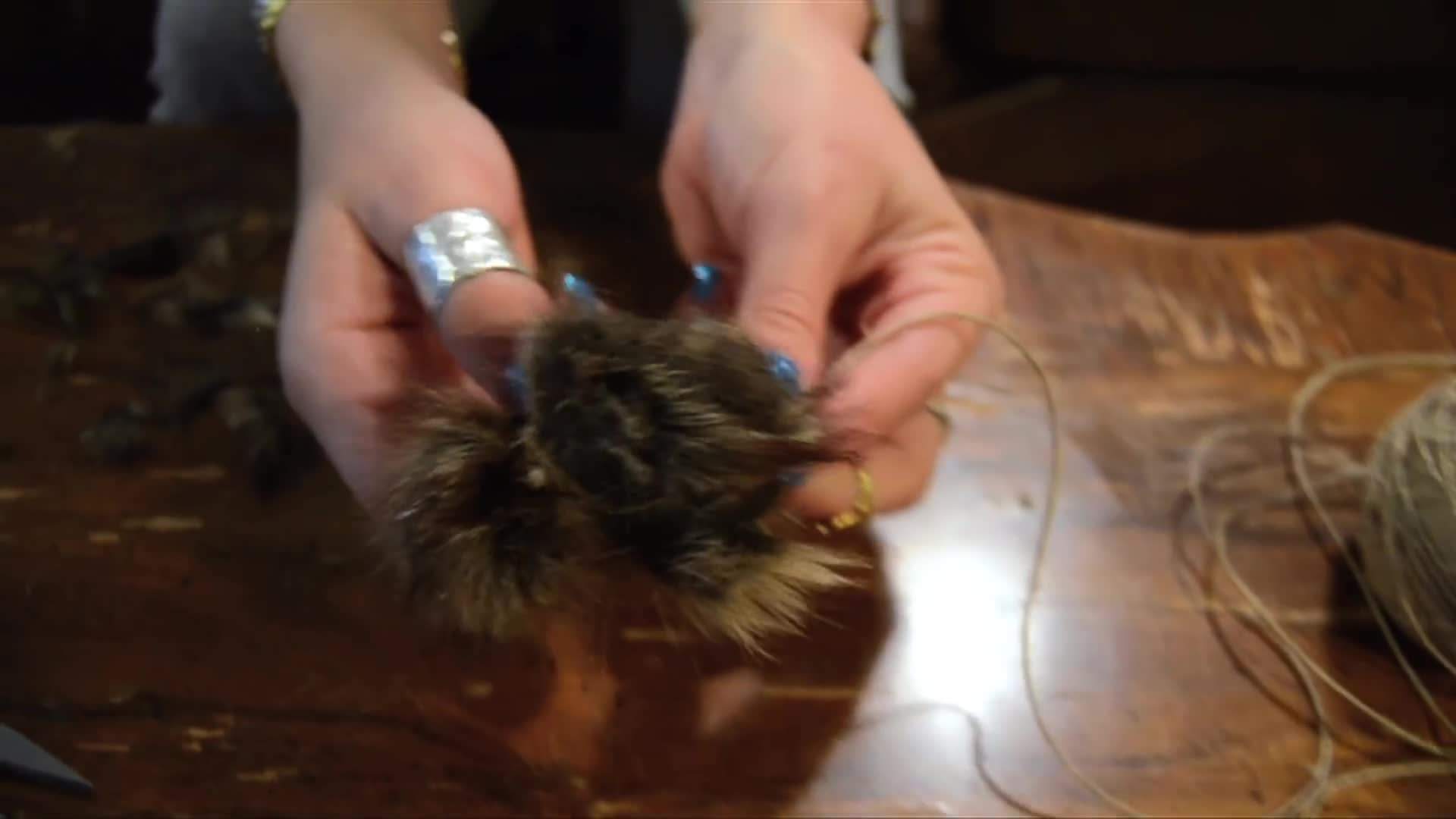 Catnip Cat Toy with Twine Tail