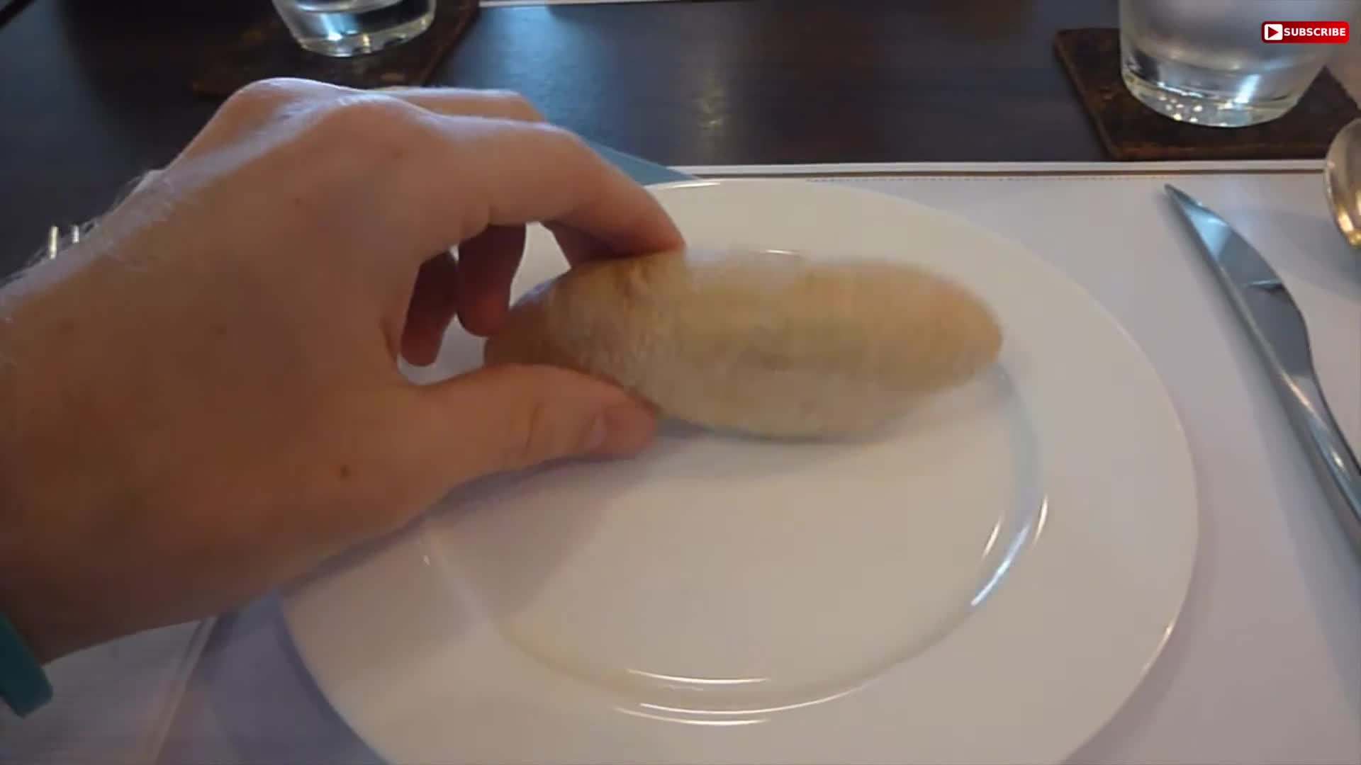 Smoked Salmon Salad Presentation