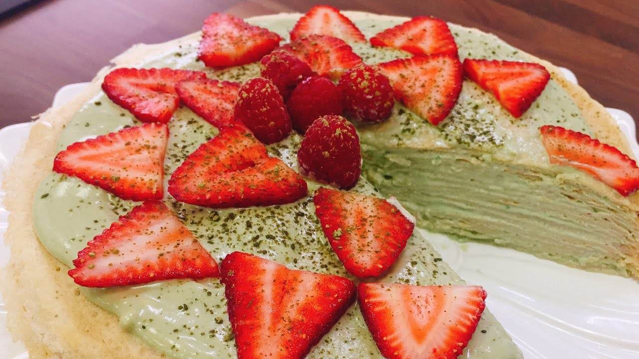 Impress Your Friends with a Matcha Green Tea Crepe Cake | Recipe