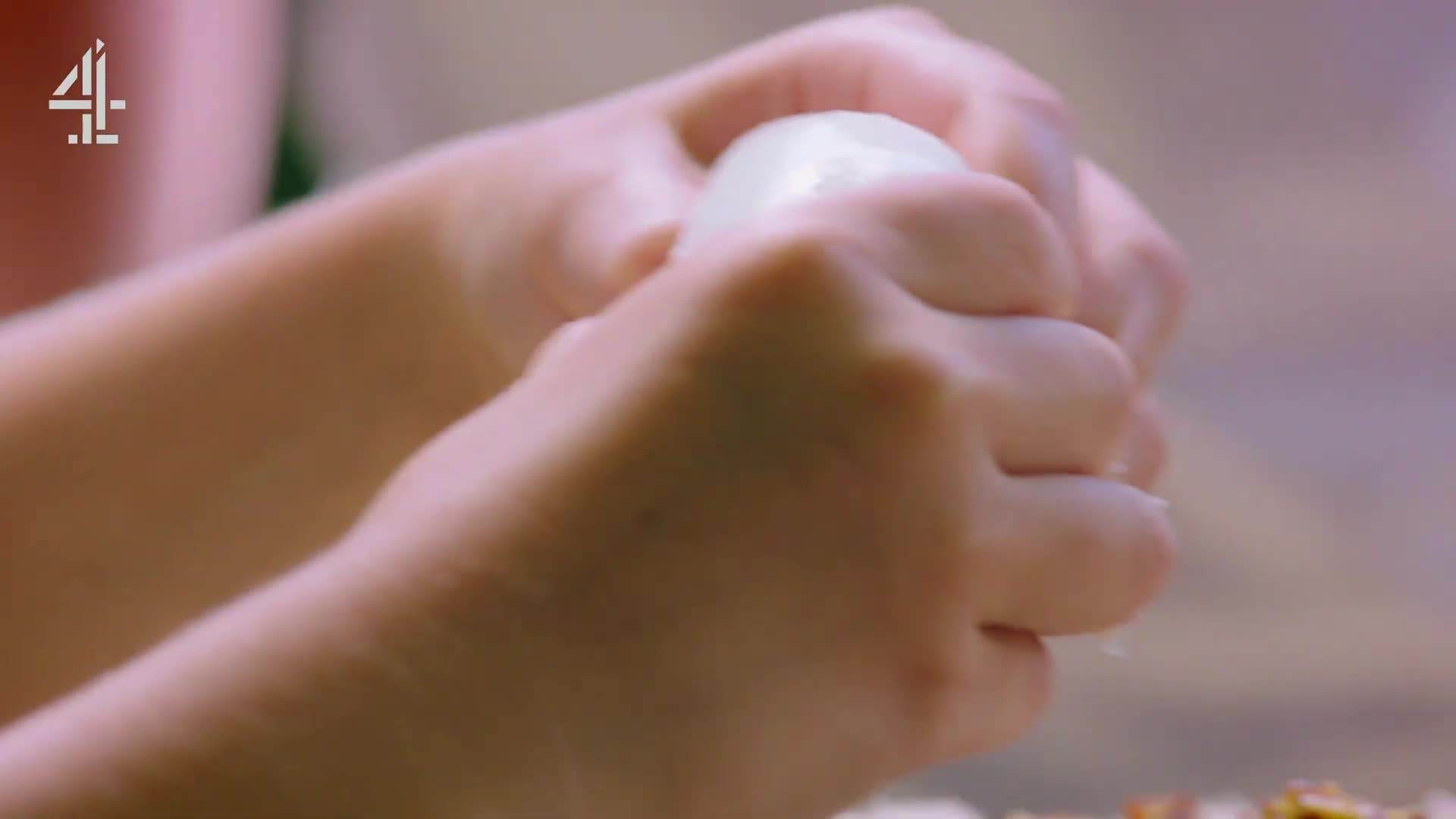 Layering the Meatloaf with Roasted Fennel