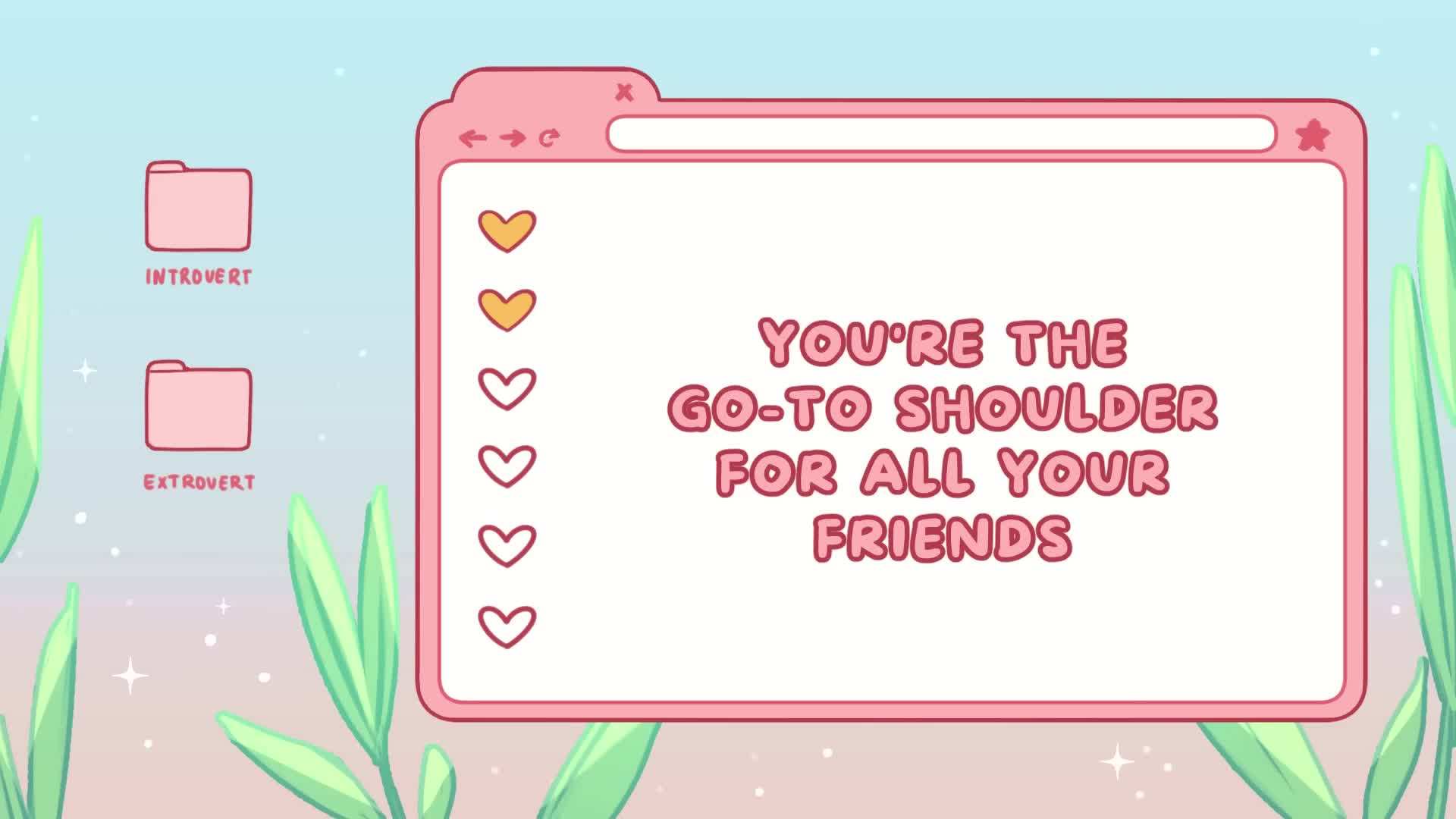 Go-To Shoulder for Friends