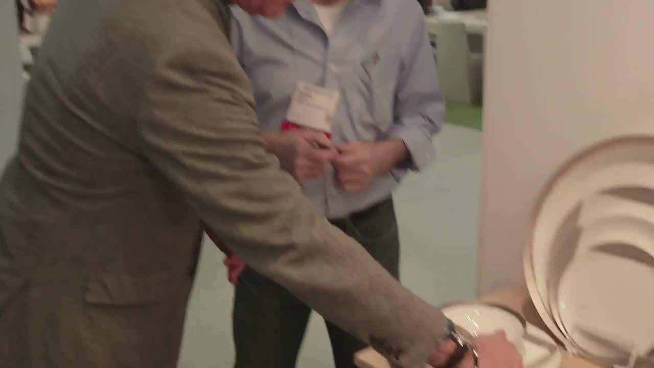 Porcelain Casting with 22 Karat Gold Accents