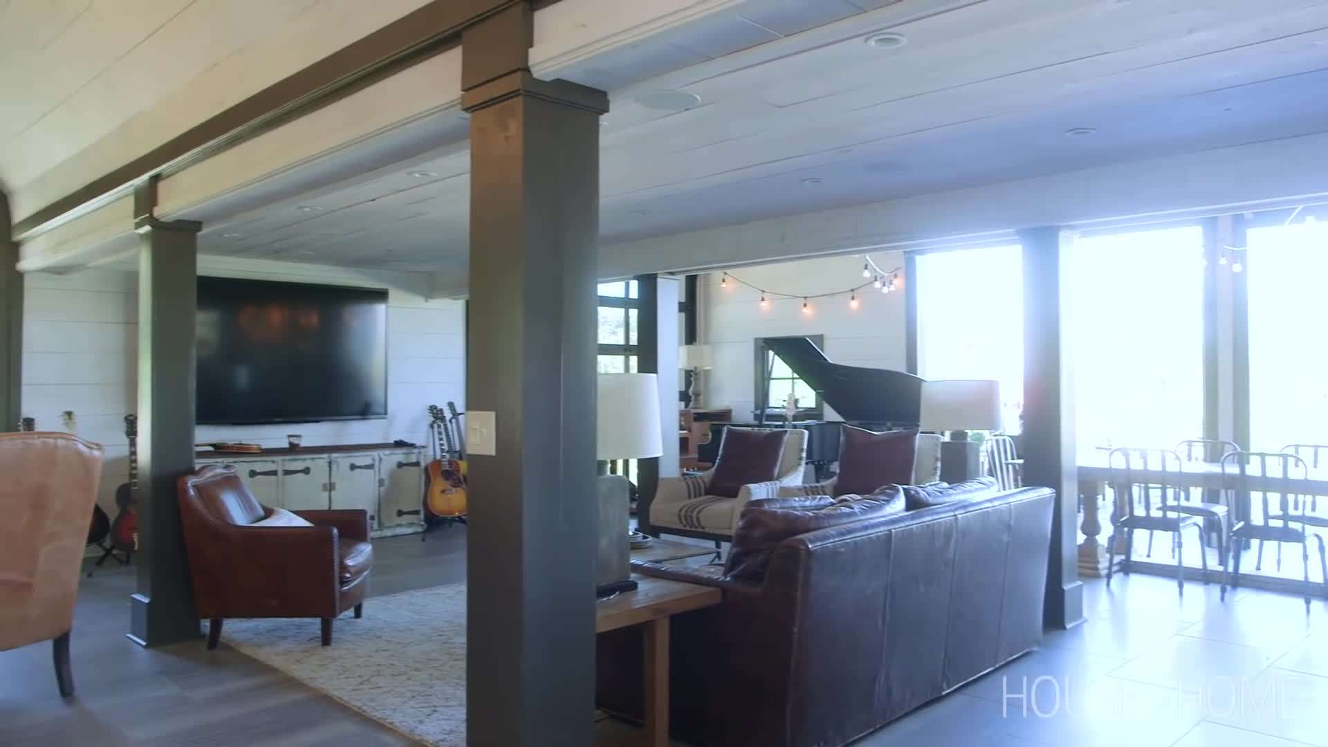 Barn studio transformation