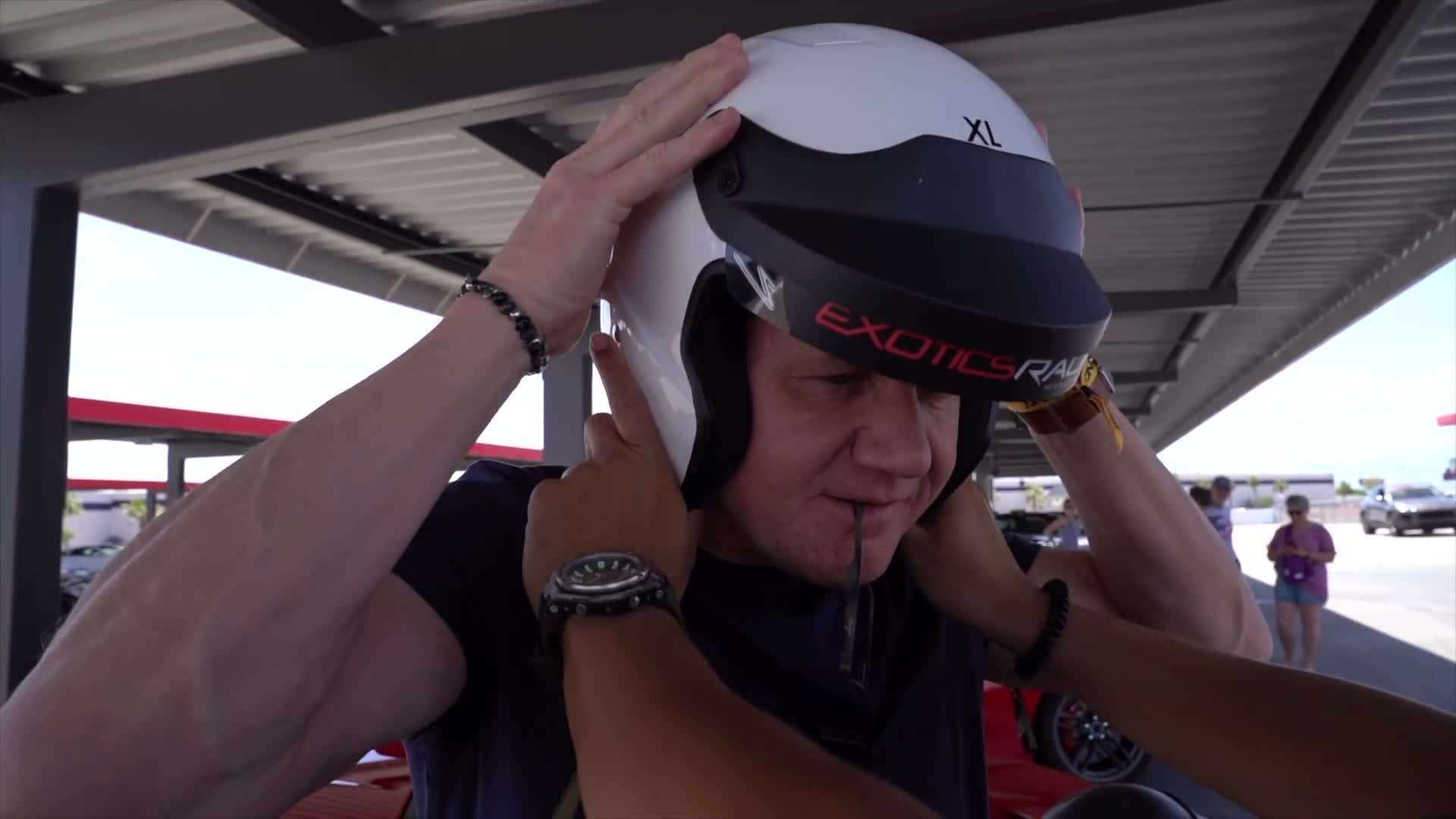 The Ferrari 488 ready for action