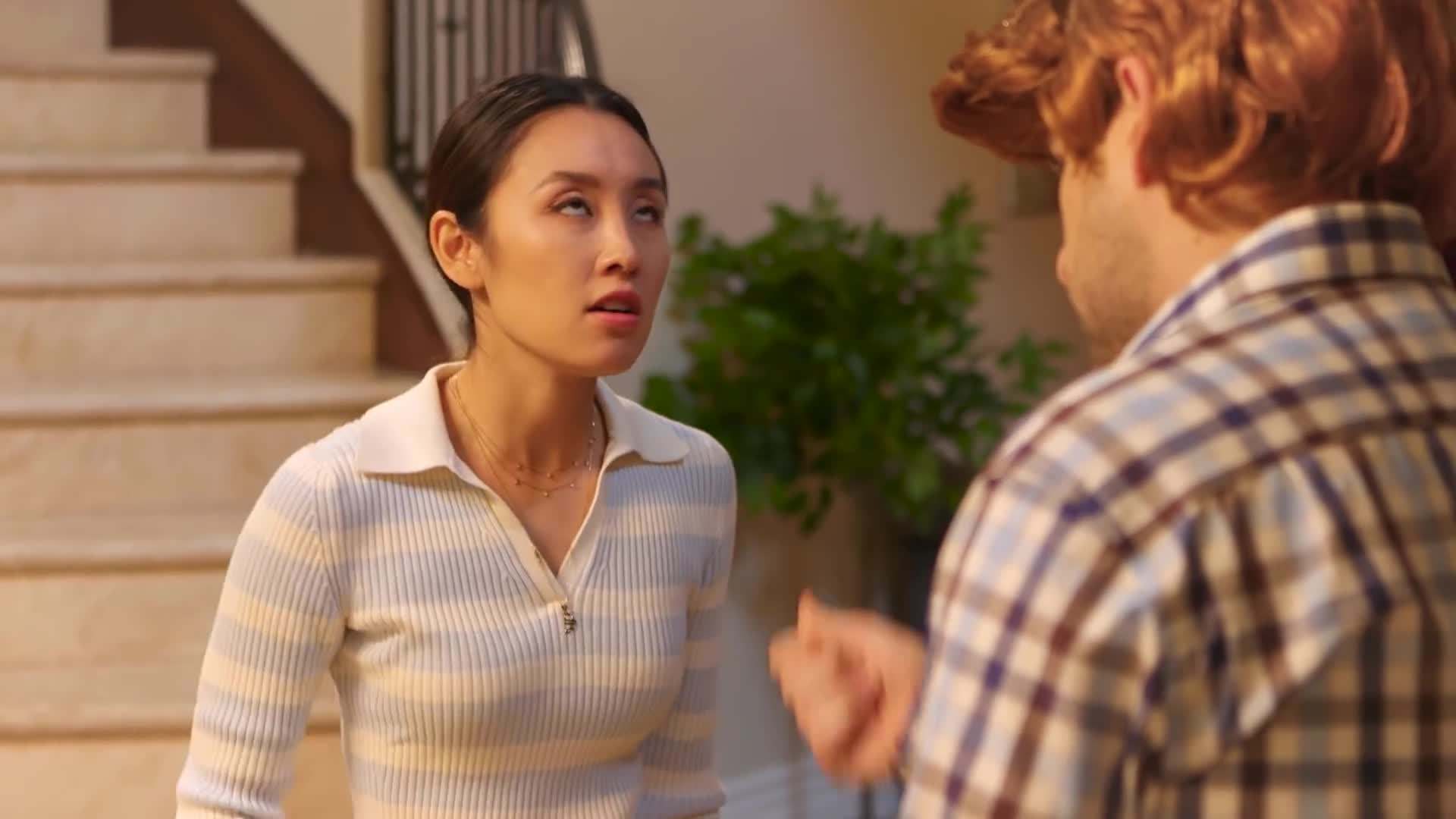 The Cool Teenager Engrossed in Phone