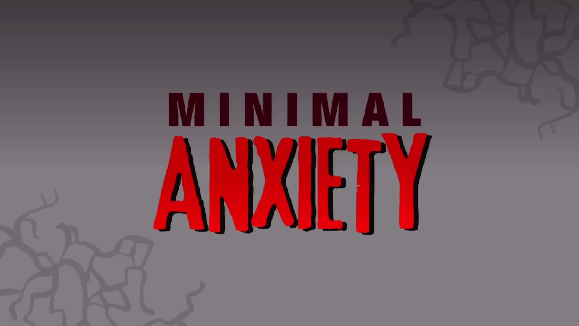 Illustration of a person calmly working at a desk