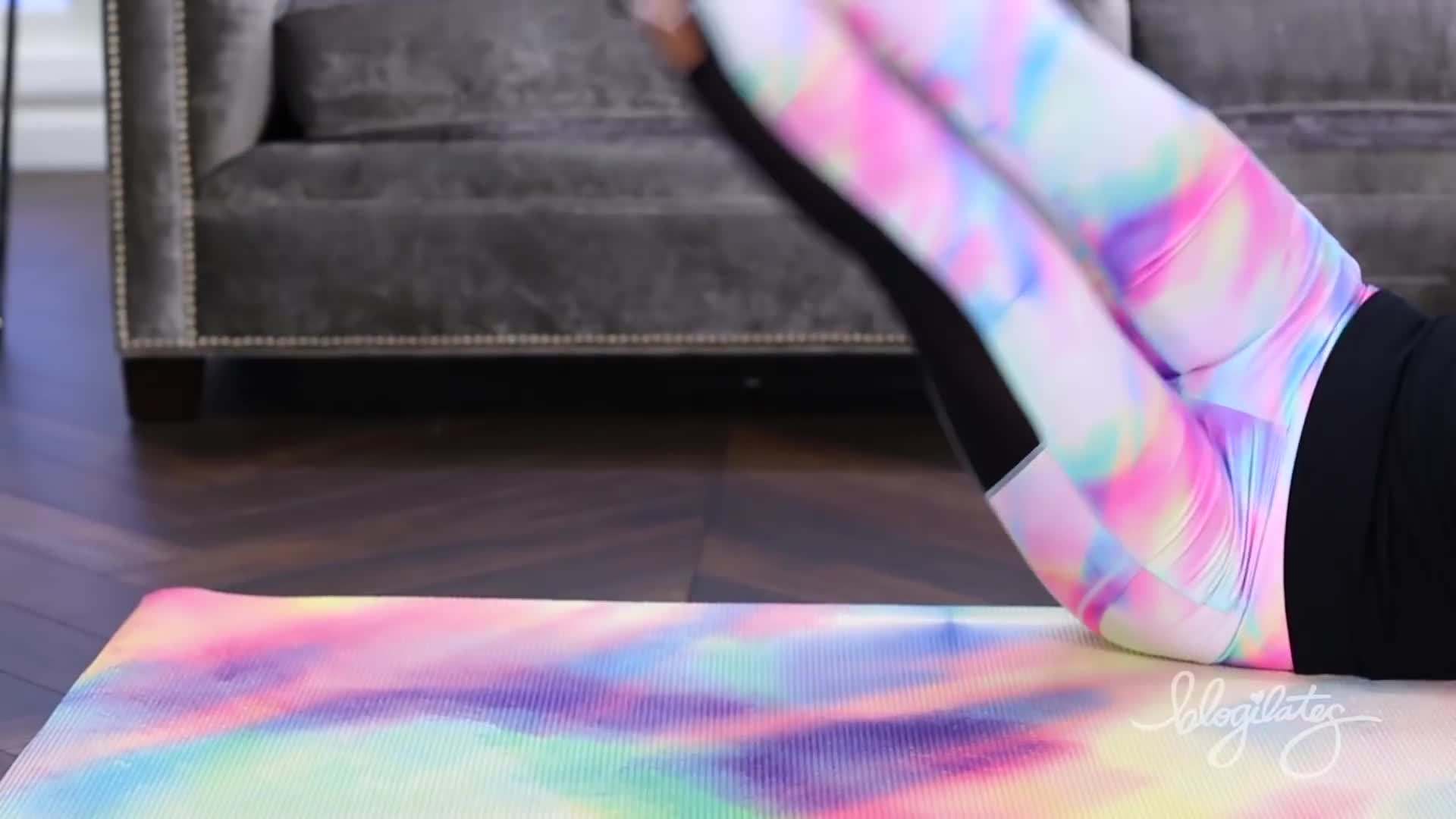 Core Engagement in Side Seel Exercise