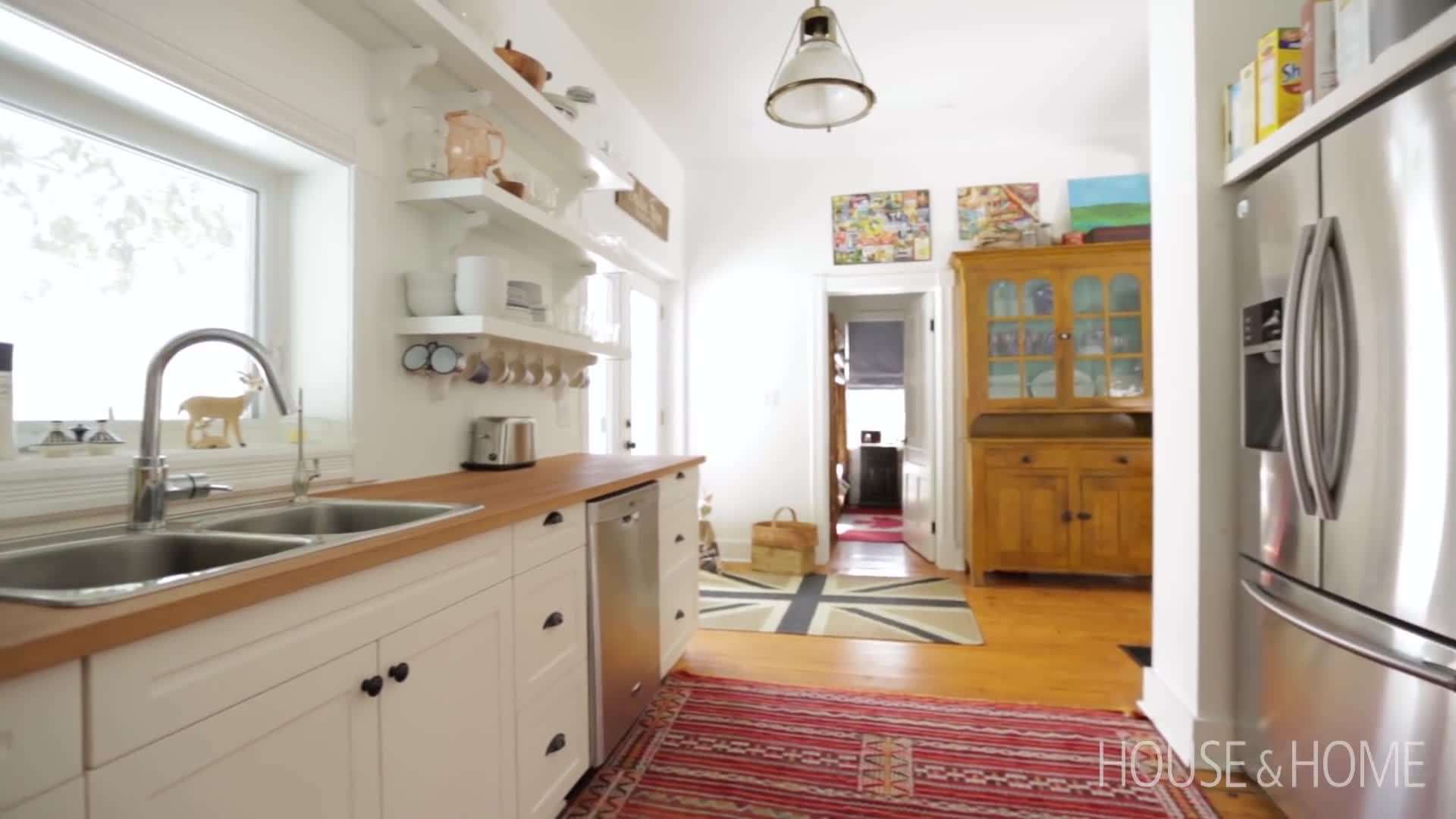 Economical tiling with luxurious fixtures