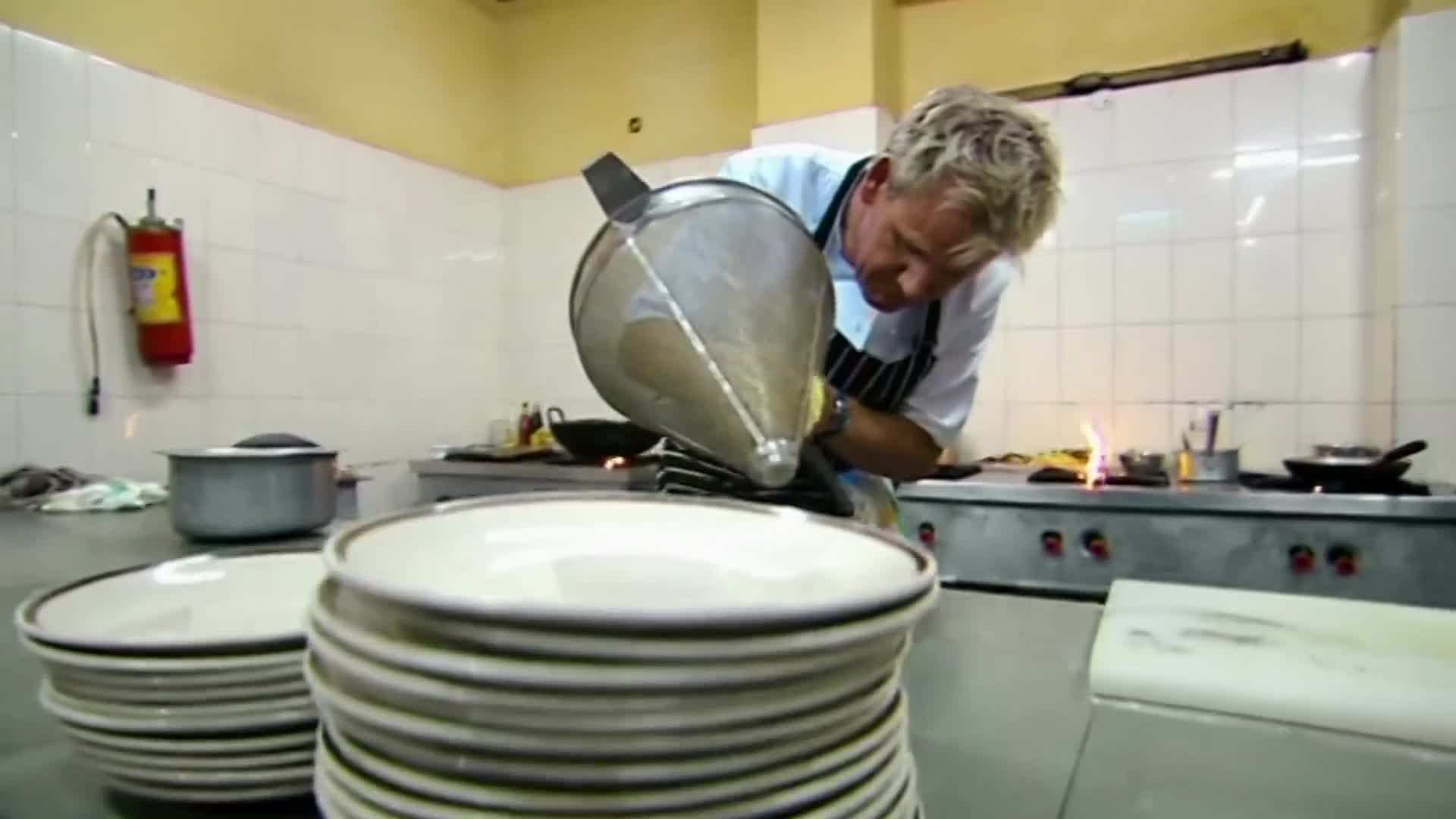 Saffron-flavored egg garnish on slow-cooked chicken